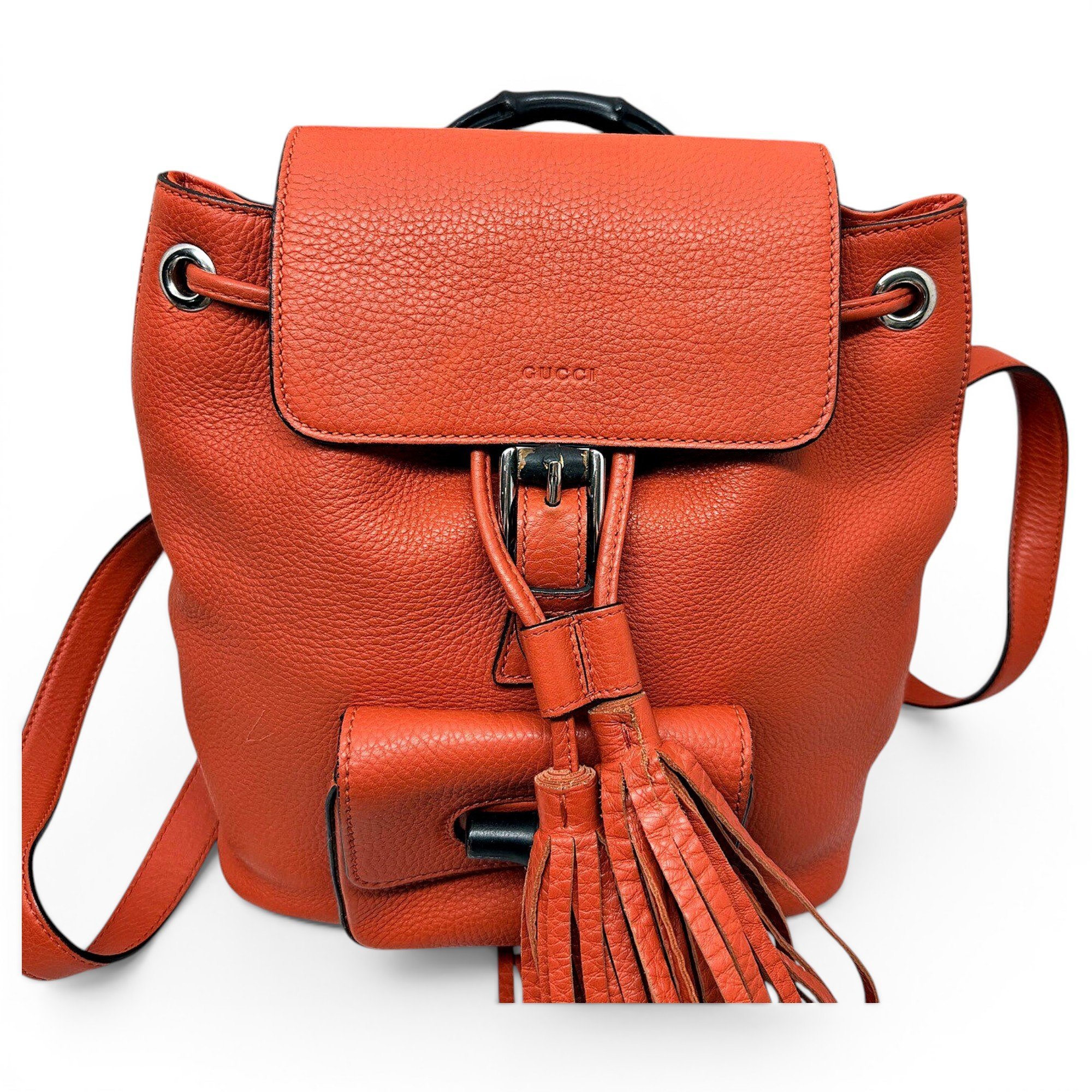 Leather handbag