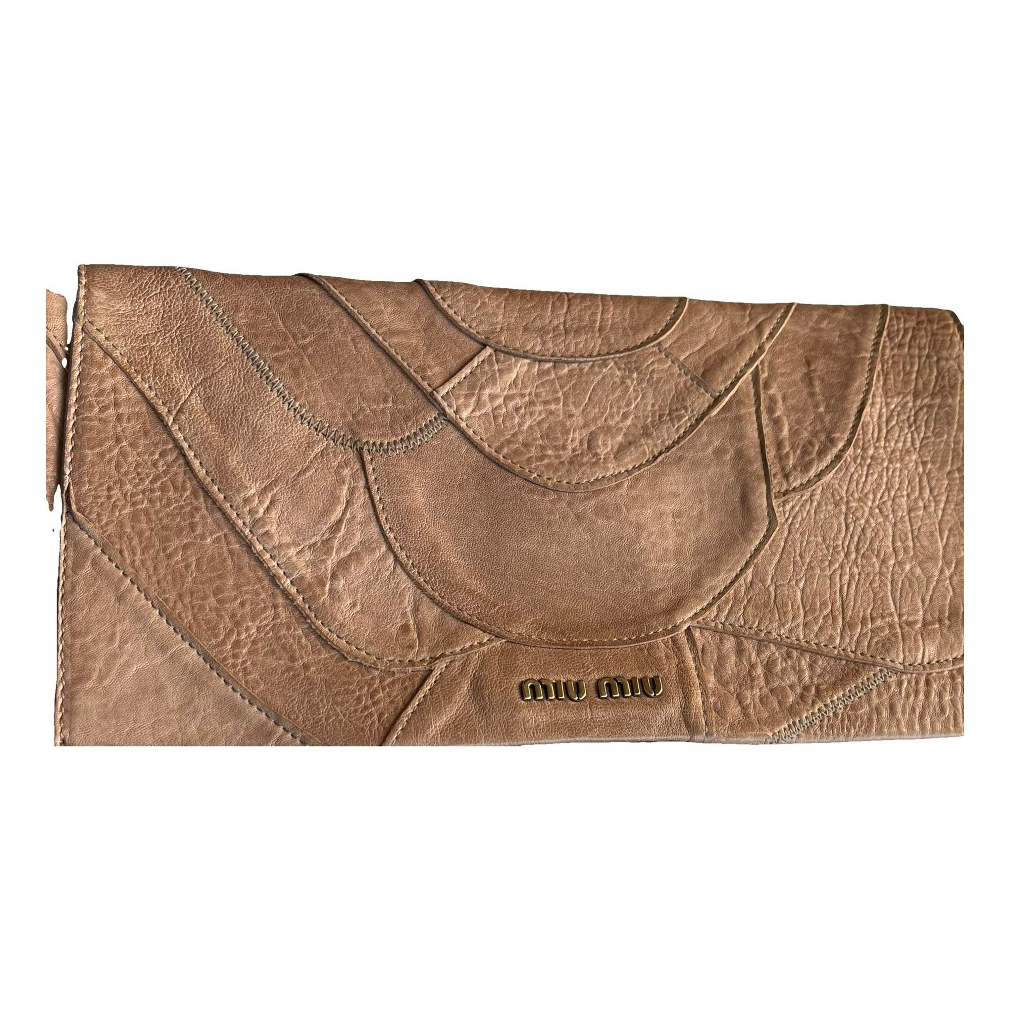 Miu Miu Leather clutch bag