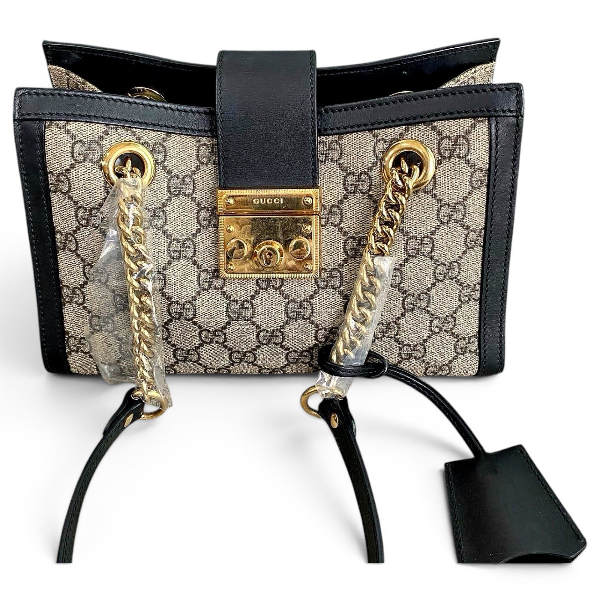 Padlock cloth handbag