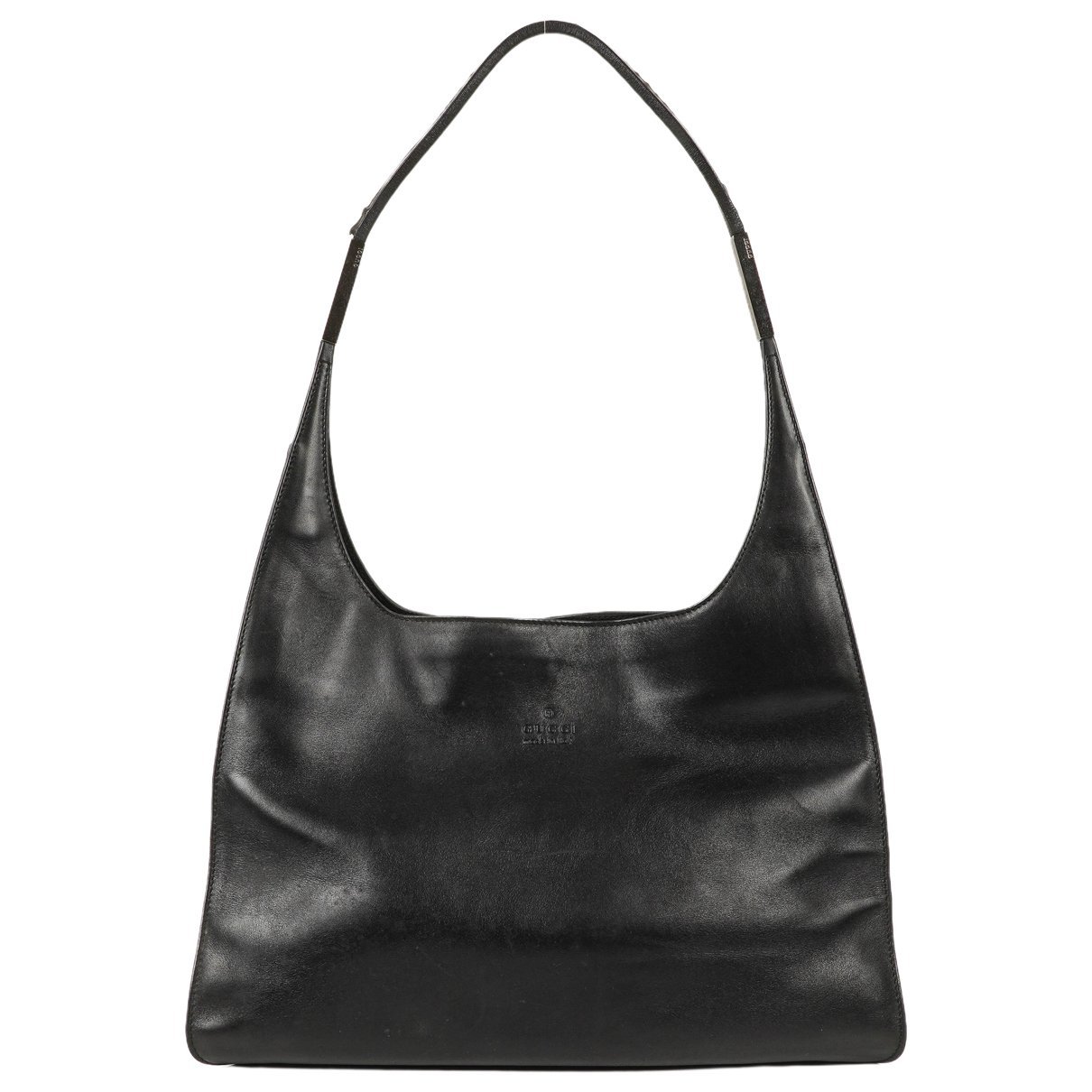 Hobo leather handbag