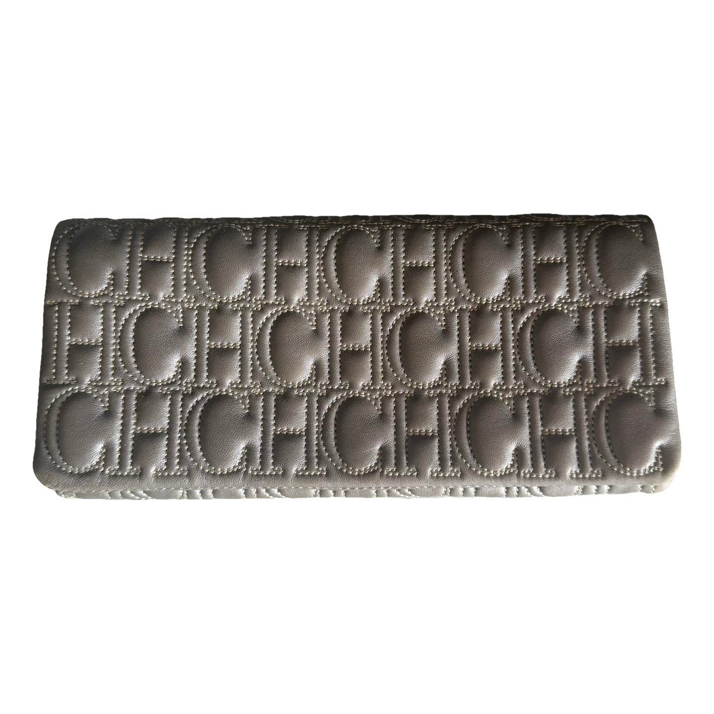 Carolina Herrera Leather clutch bag
