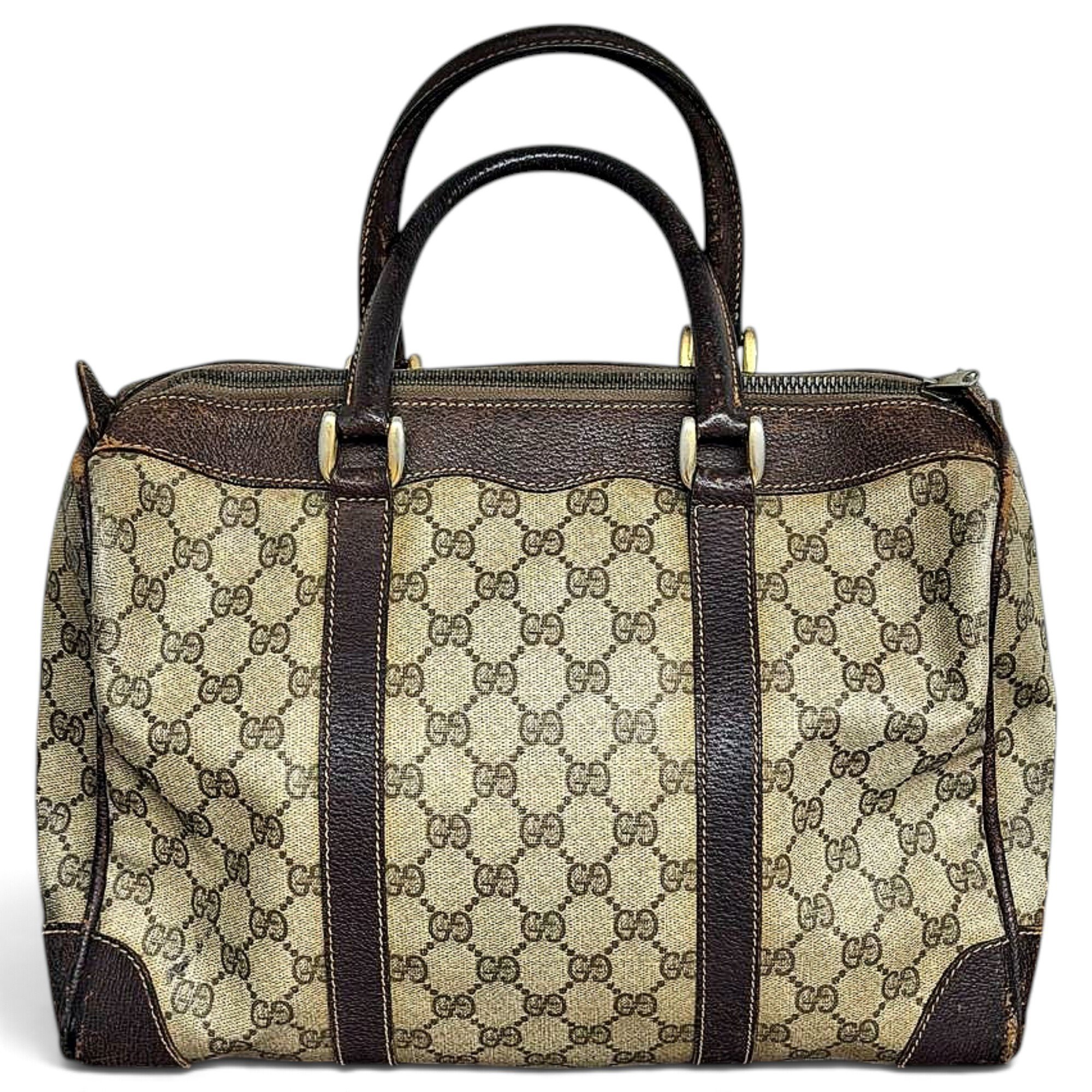 Leather satchel