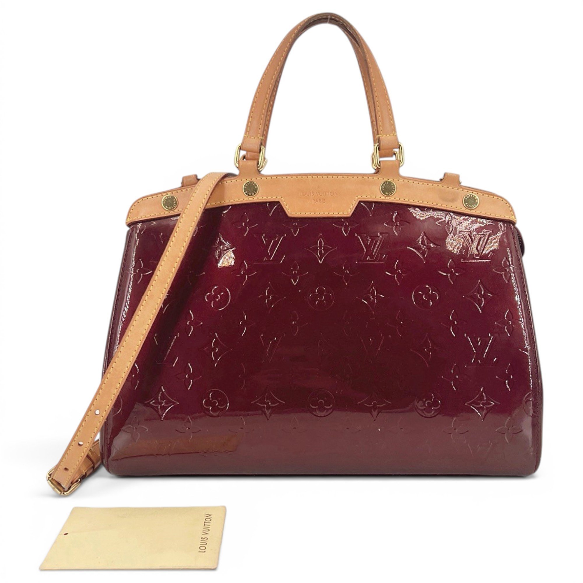 Bréa leather handbag