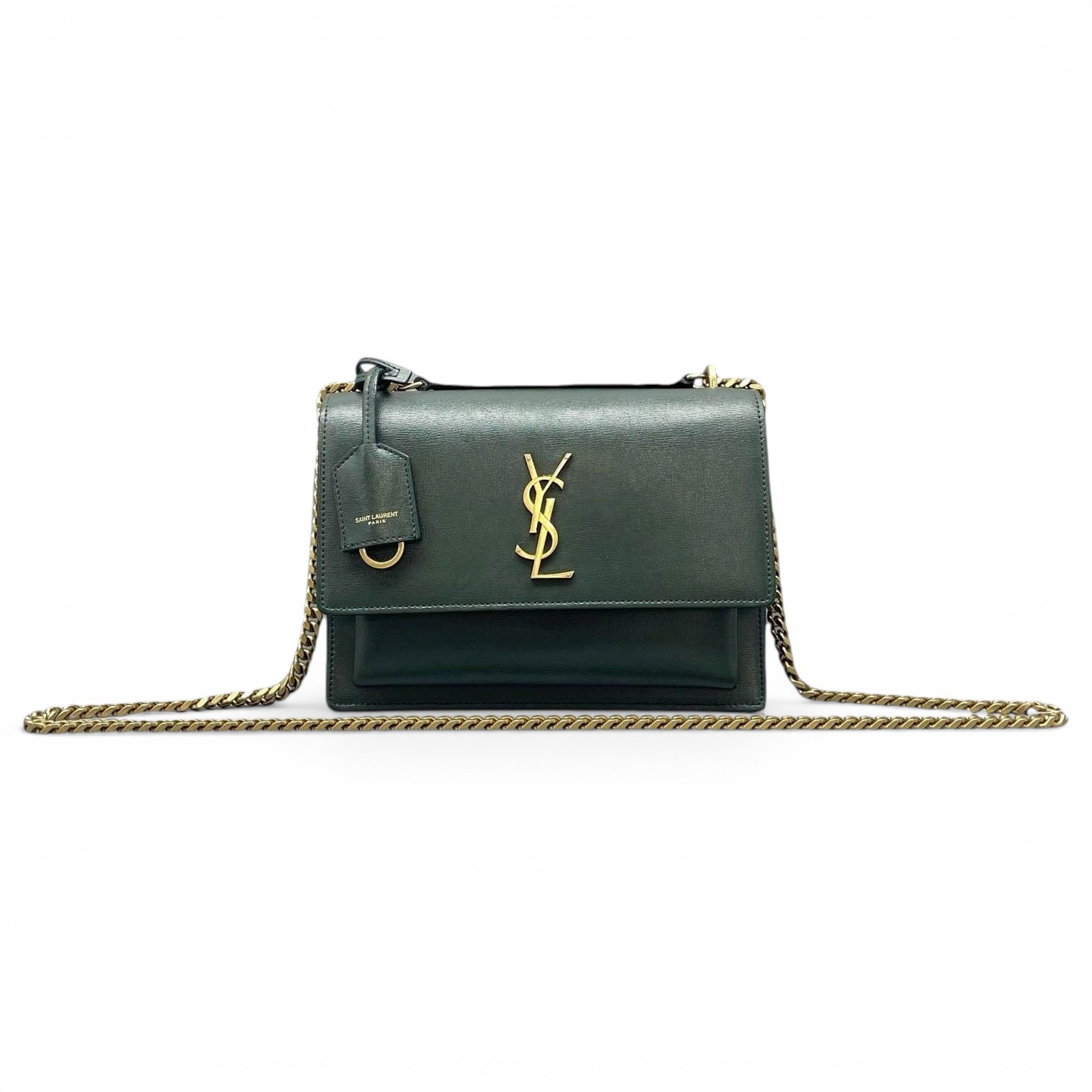 Sunset leather handbag