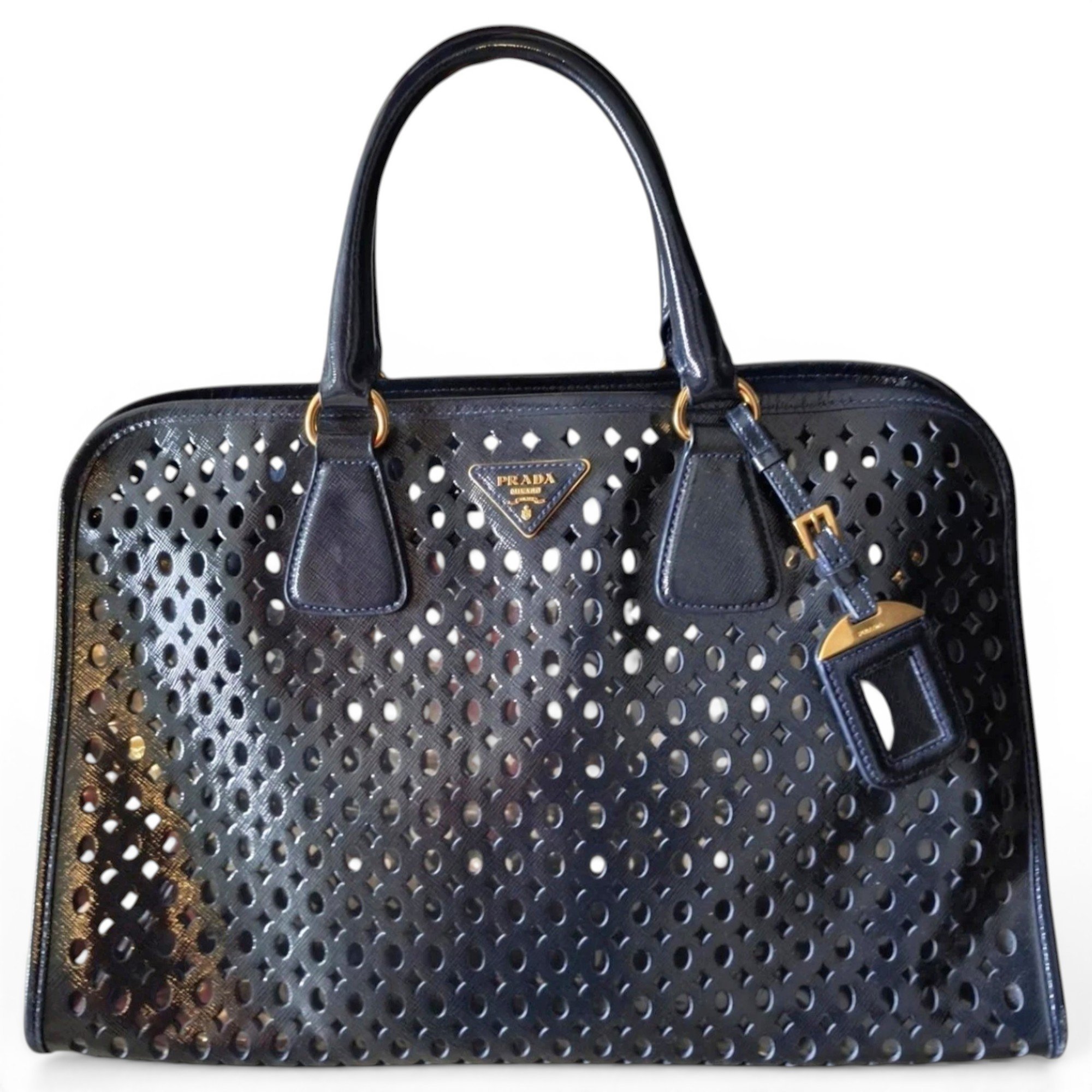 Leather handbag