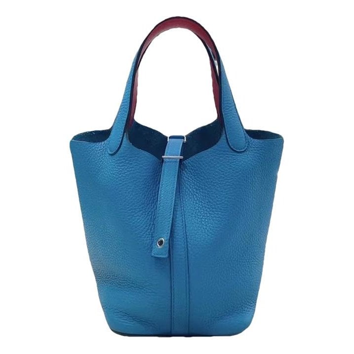 Picotin leather handbag