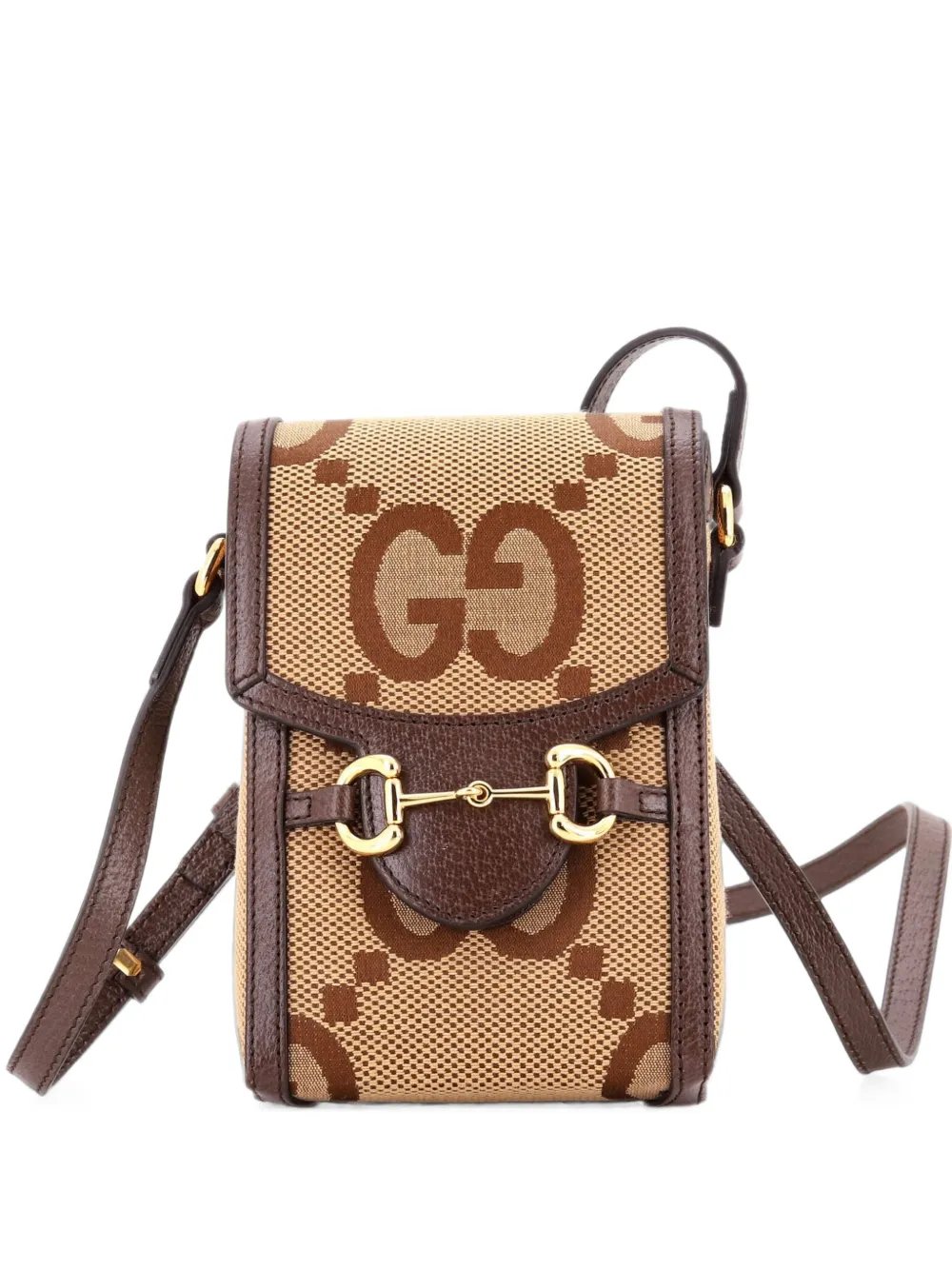 Horsebit 1955 Jumbo GG Canvas Mini crossbody bag