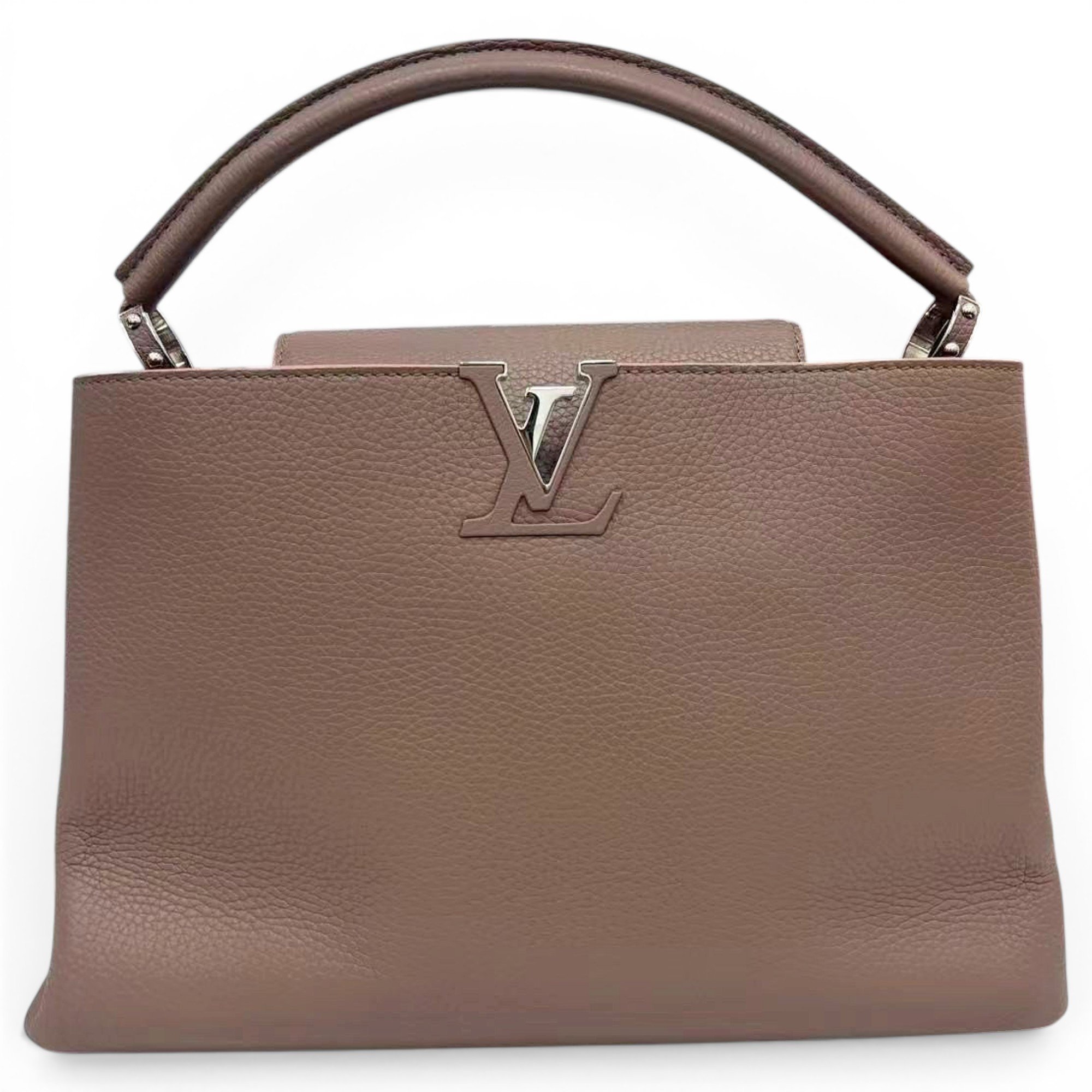 Capucines leather handbag