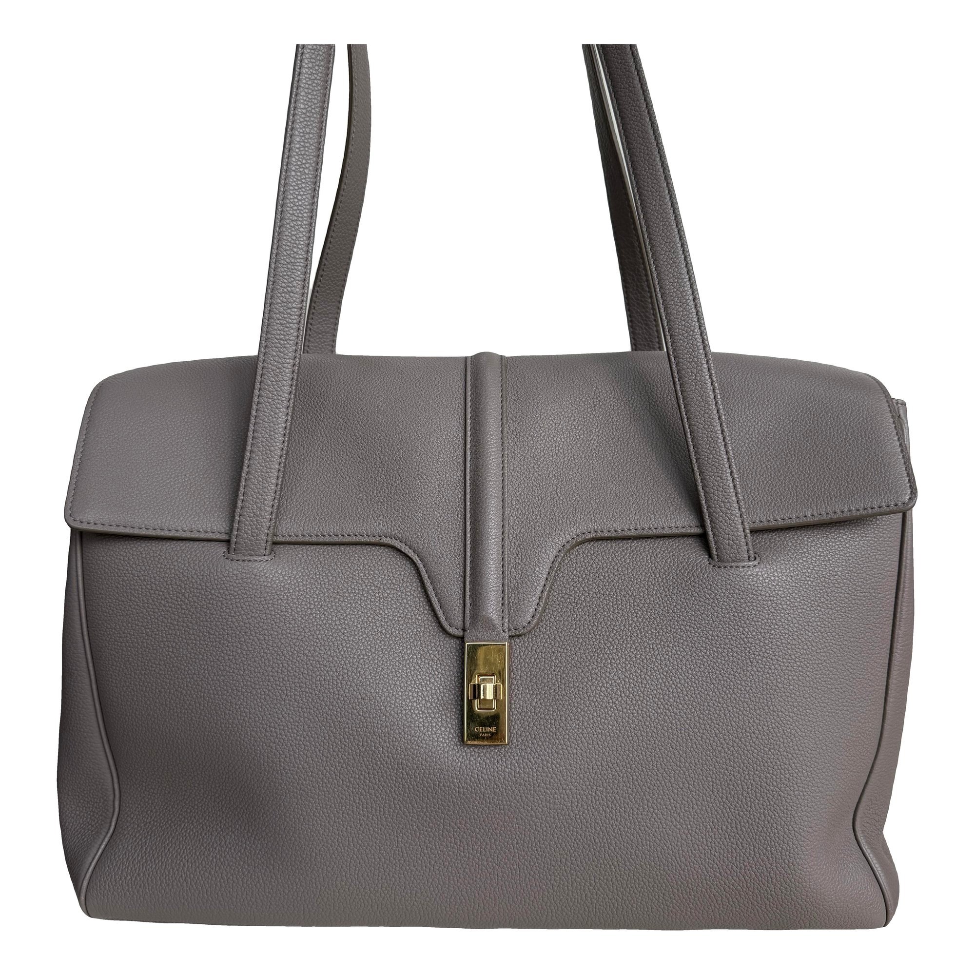 Sac 16 leather handbag
