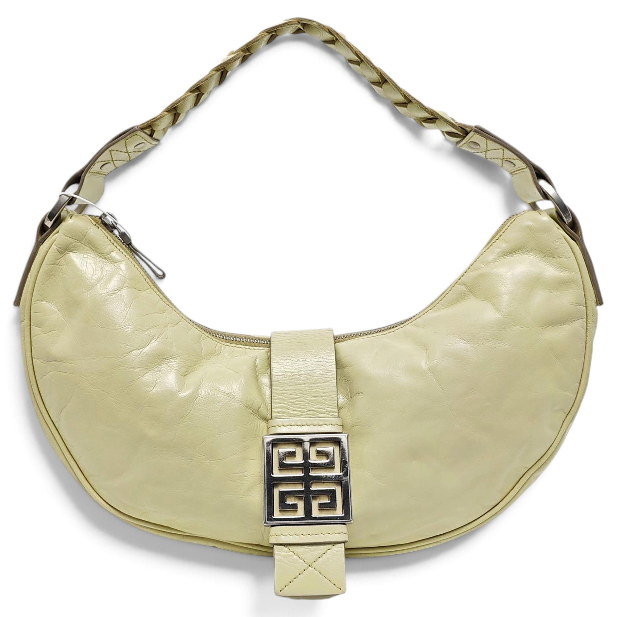 Pocket Mini leather handbag