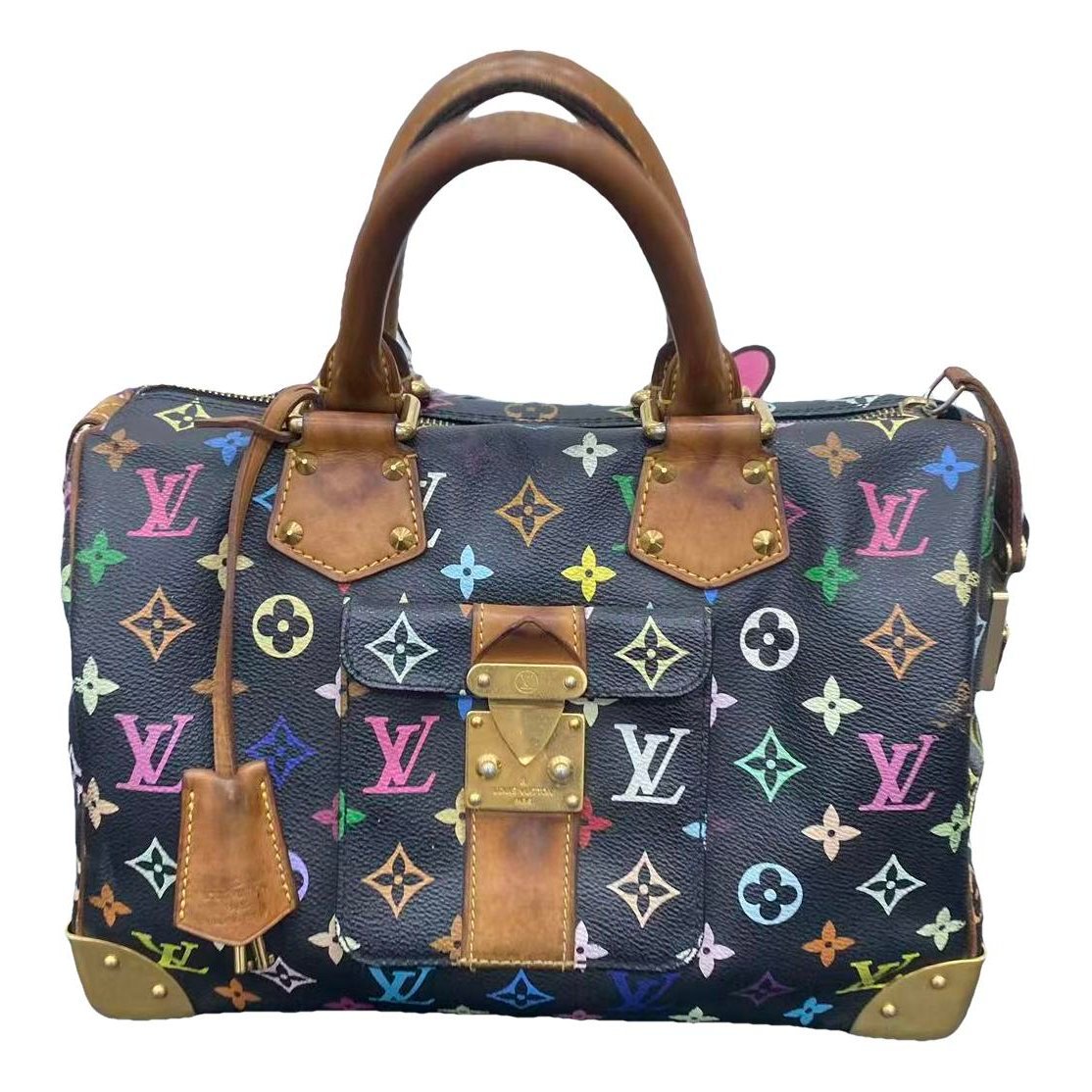 Speedy Bandoulière leather handbag