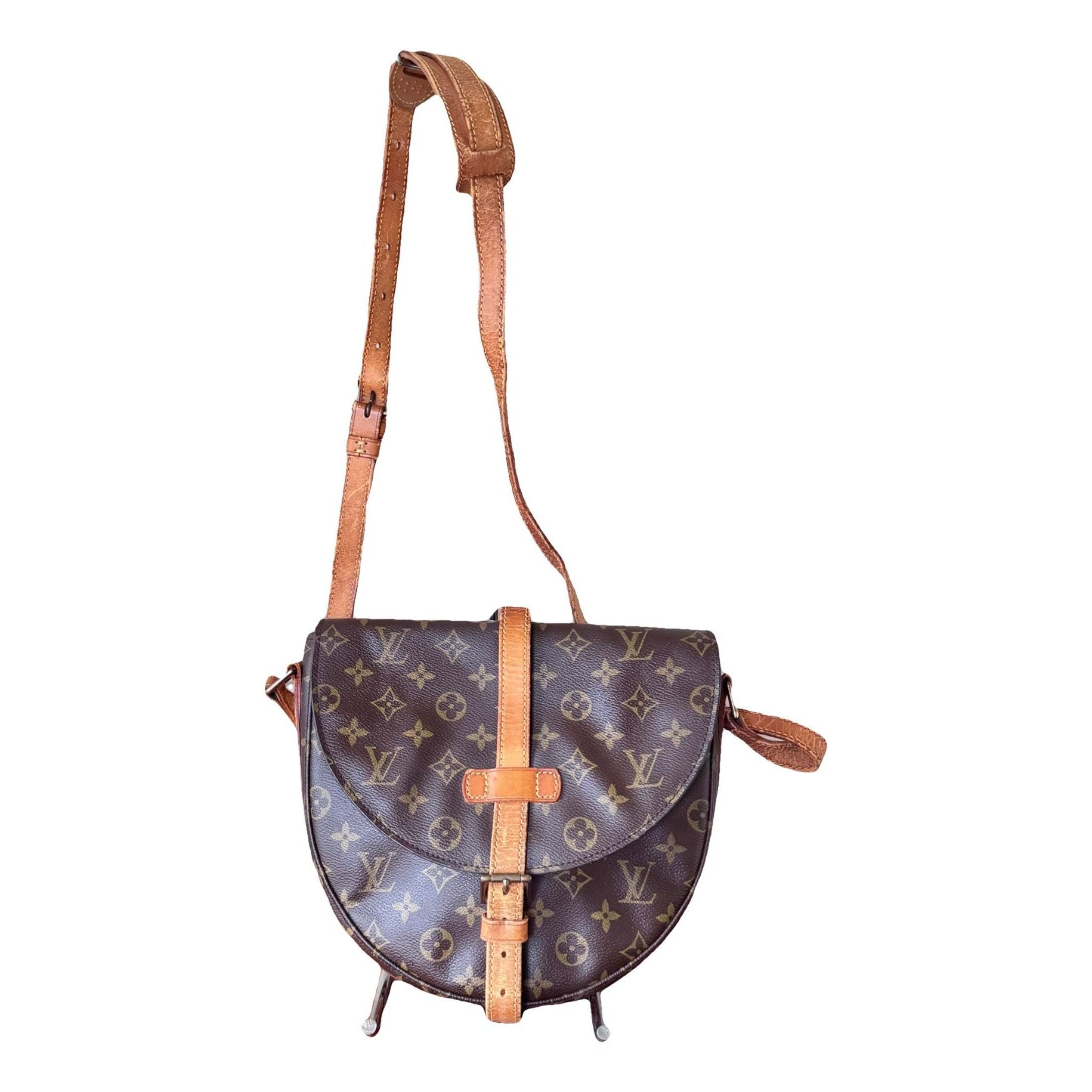 Chantilly leather crossbody bag