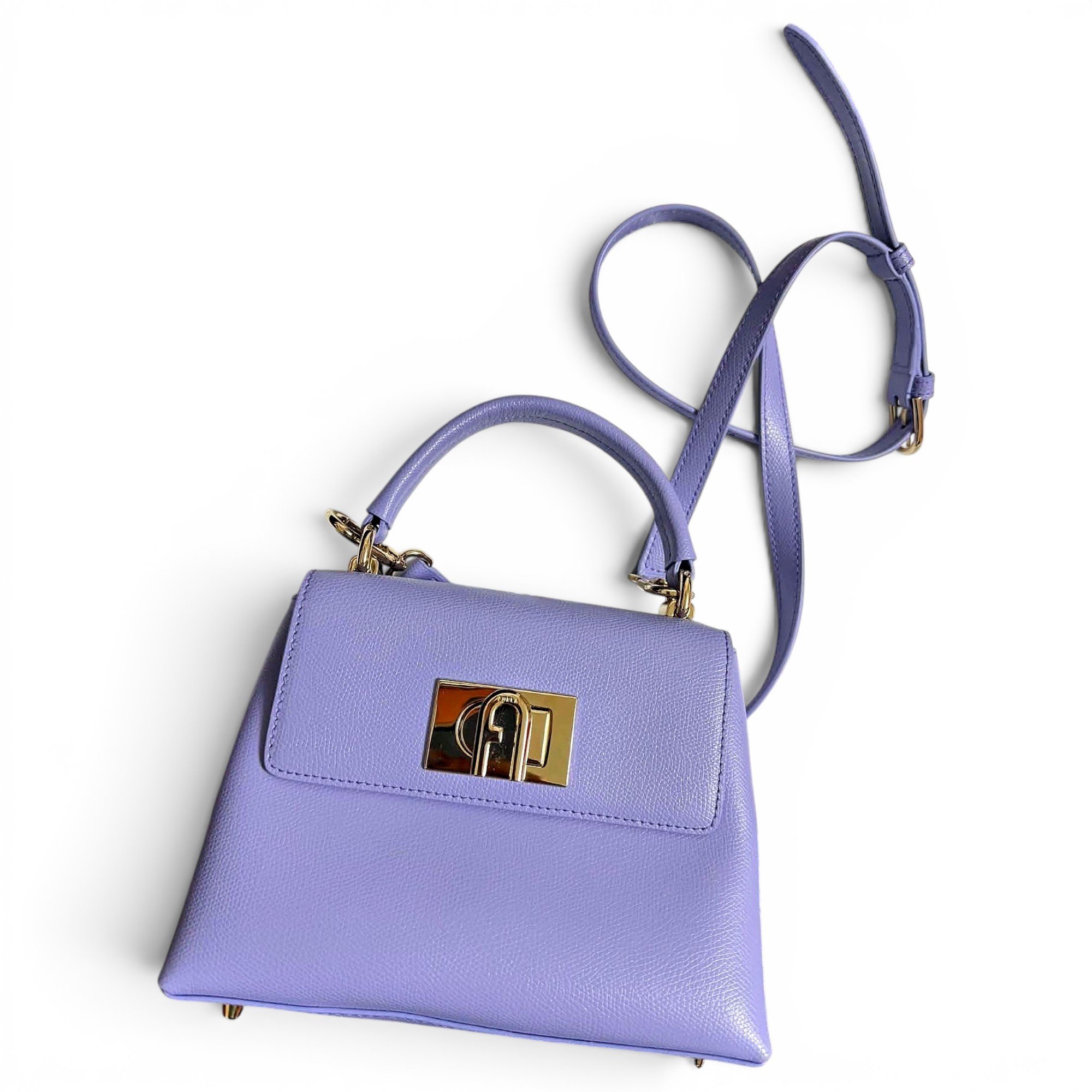 Leather crossbody bag