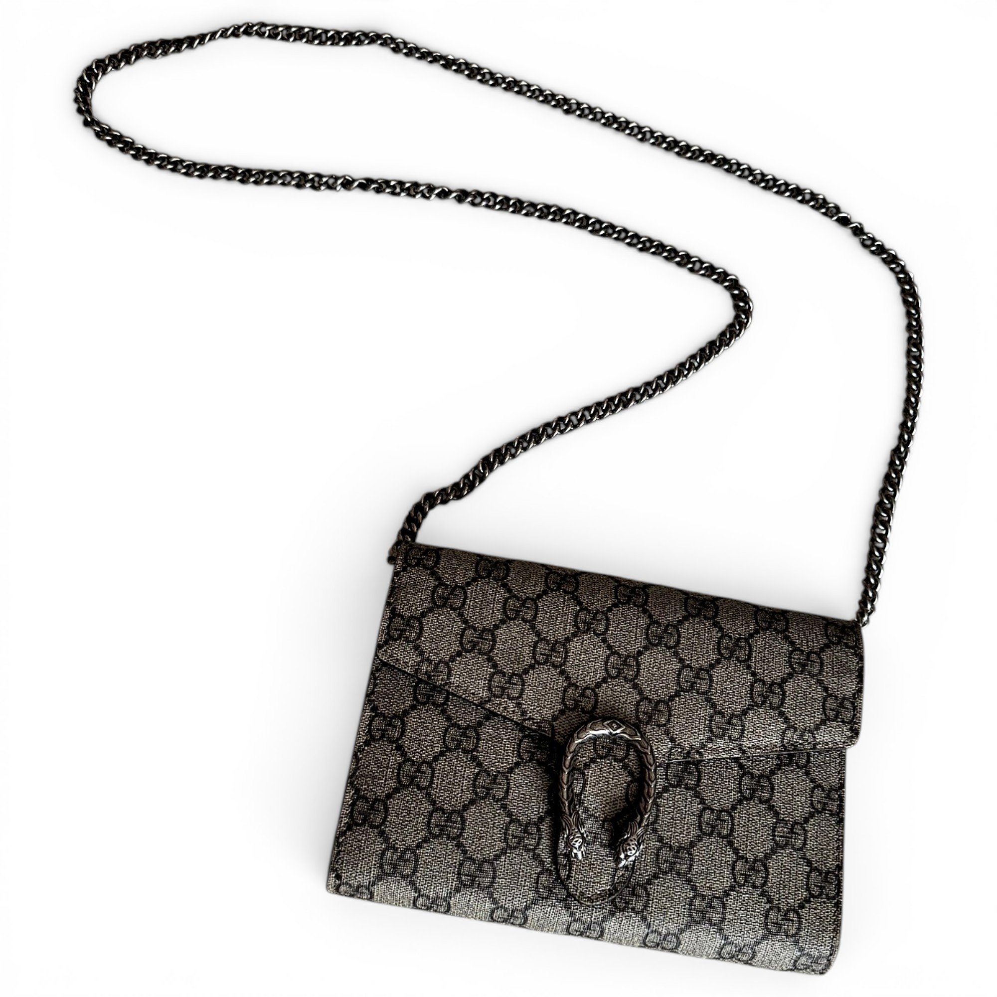 Dionysus Chain Wallet leather crossbody bag