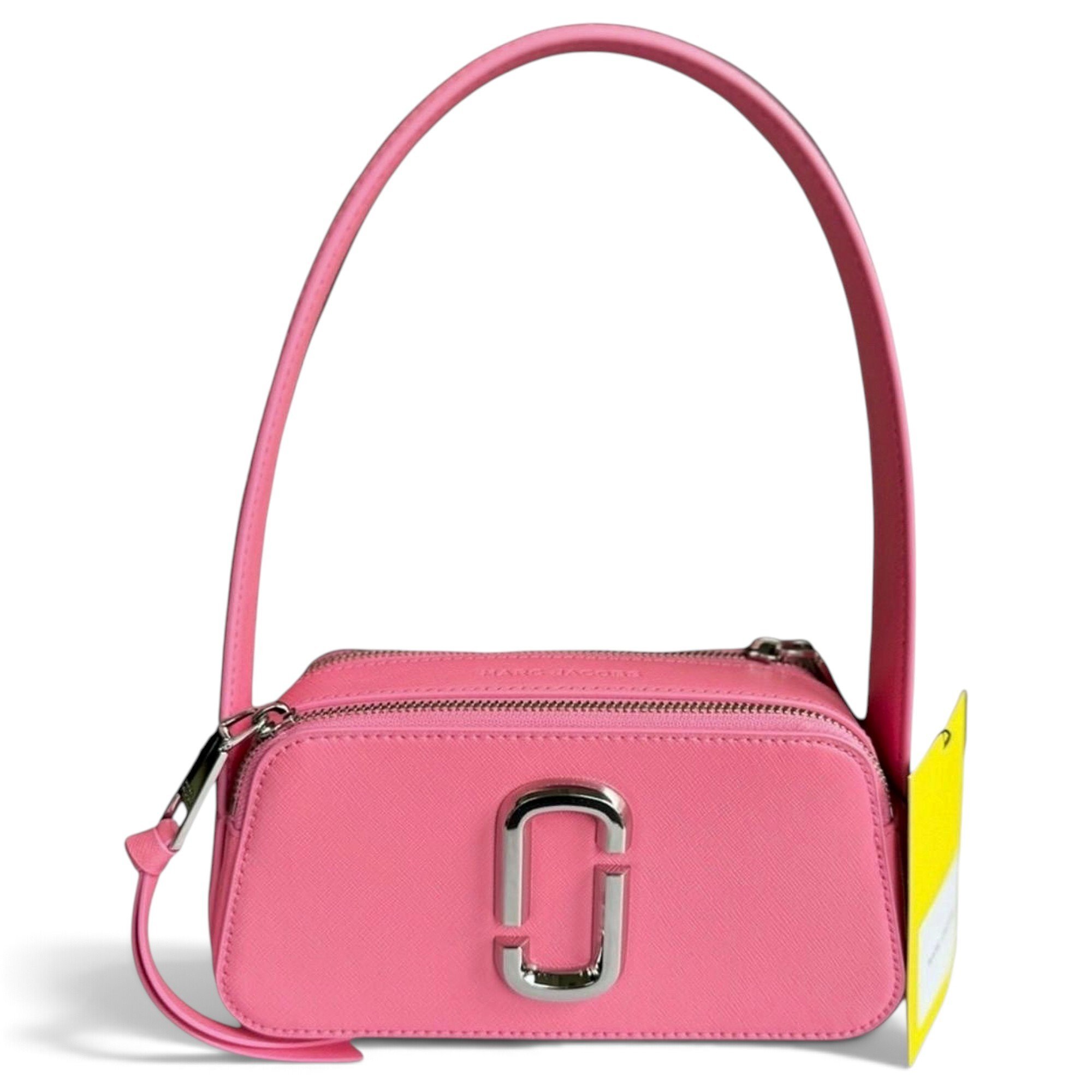 Snapshot leather handbag