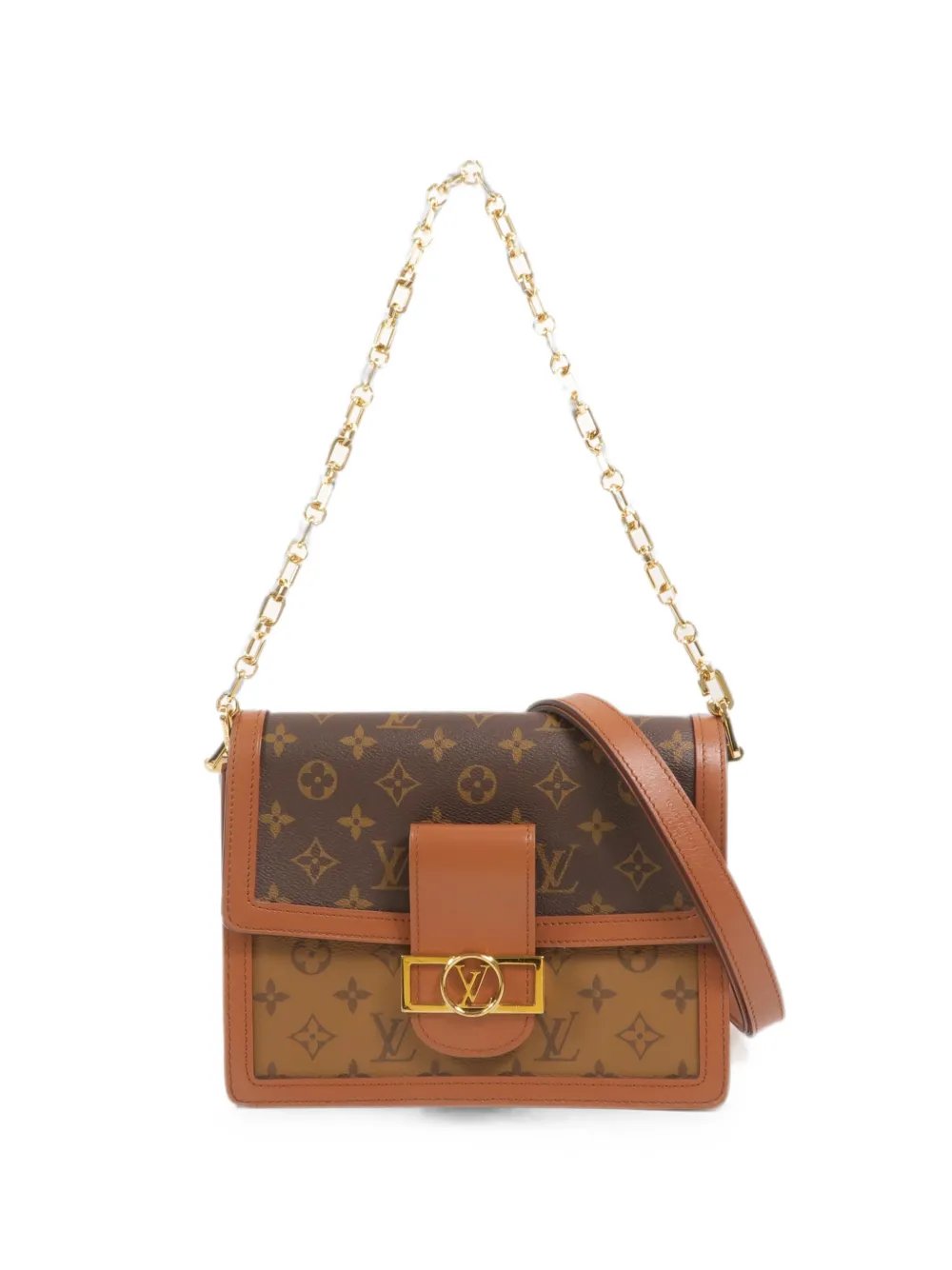 Dauphine MM Monogram Reverse shoulder bag