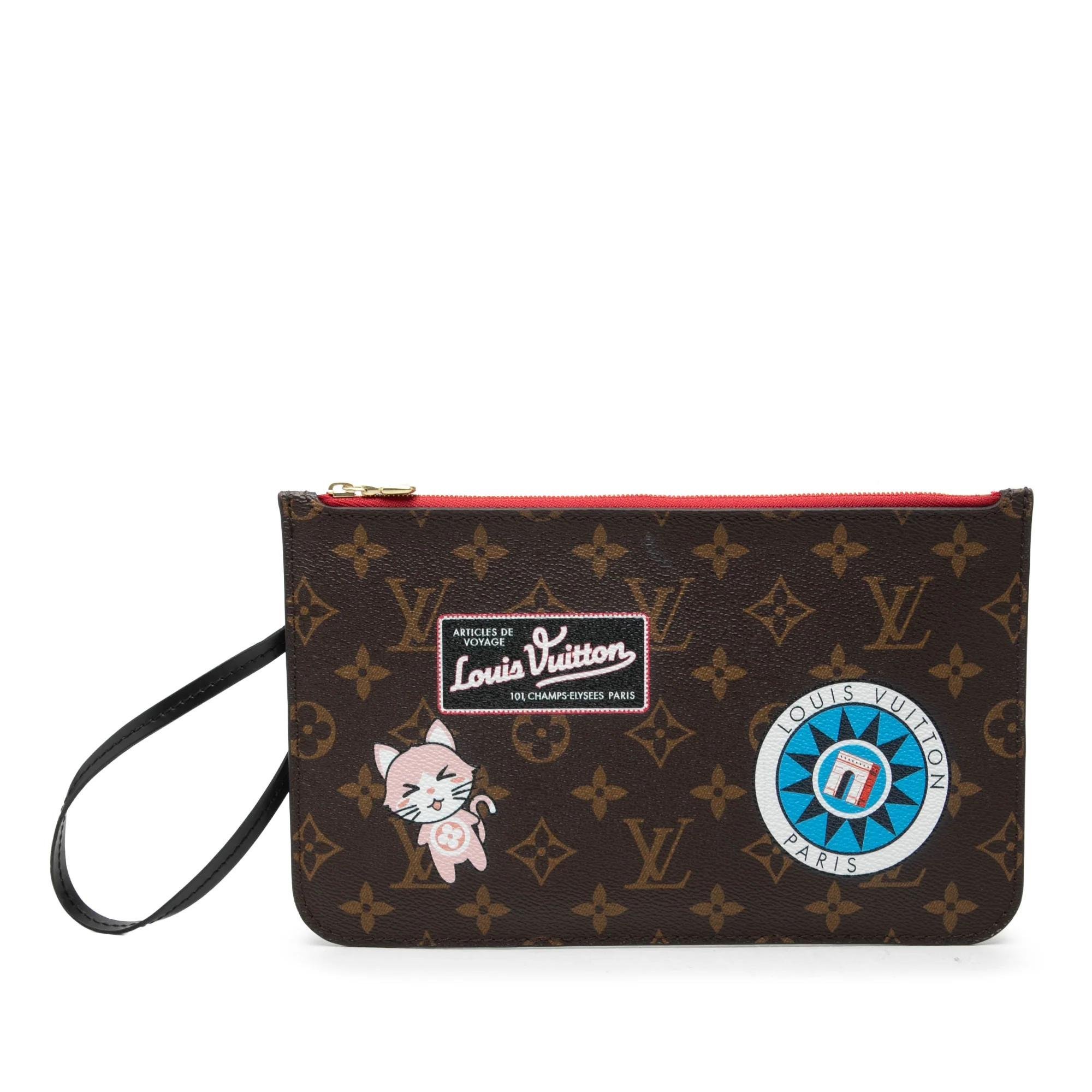 Neverfull leather handbag