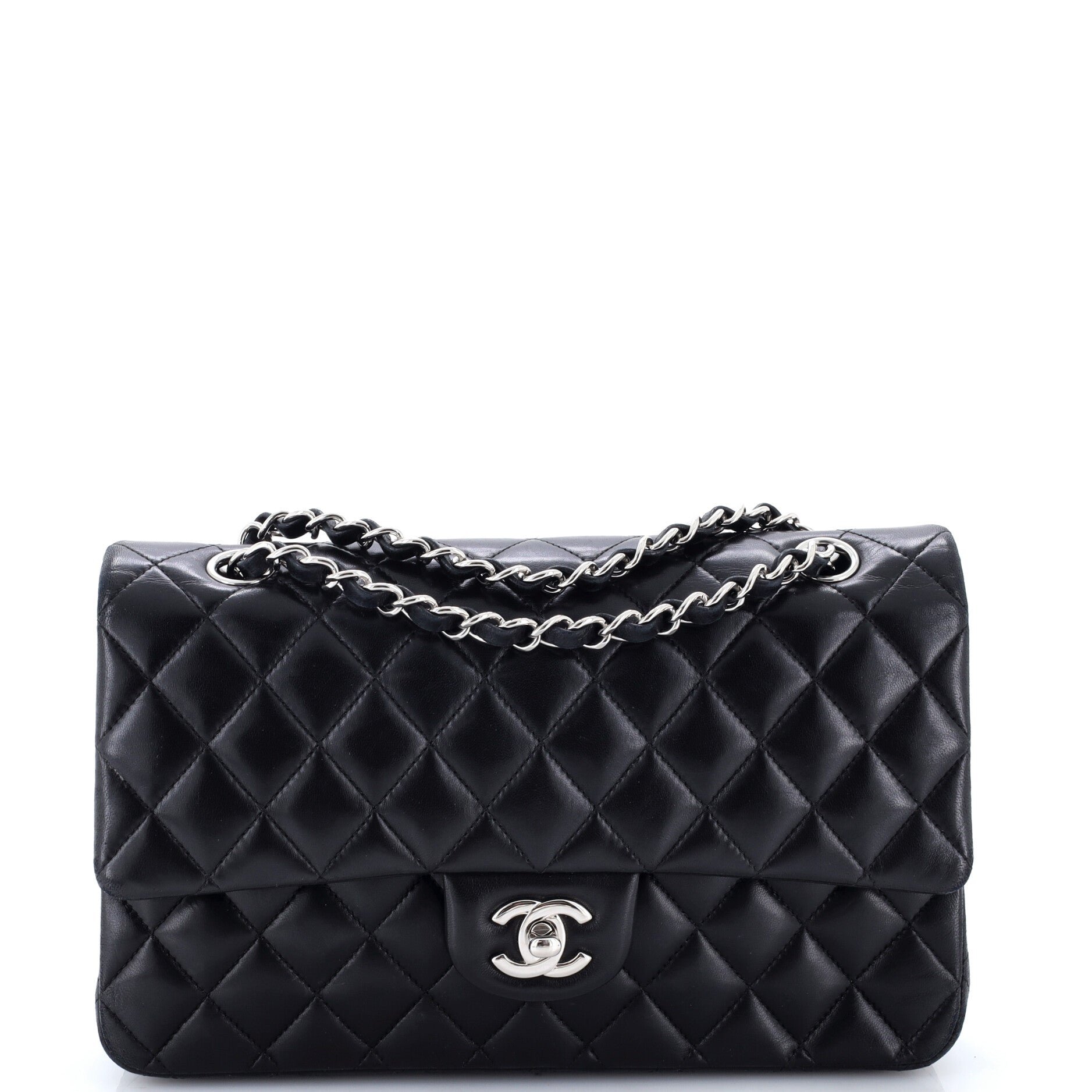 Classic Double Flap Bag Quilted Lambskin Medium