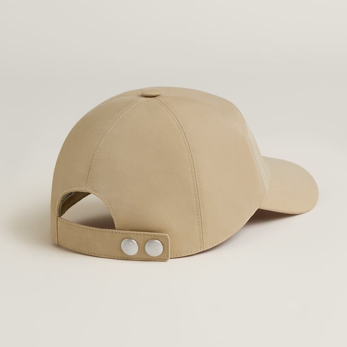 Beige Trench Neo Jump Stitch Cap