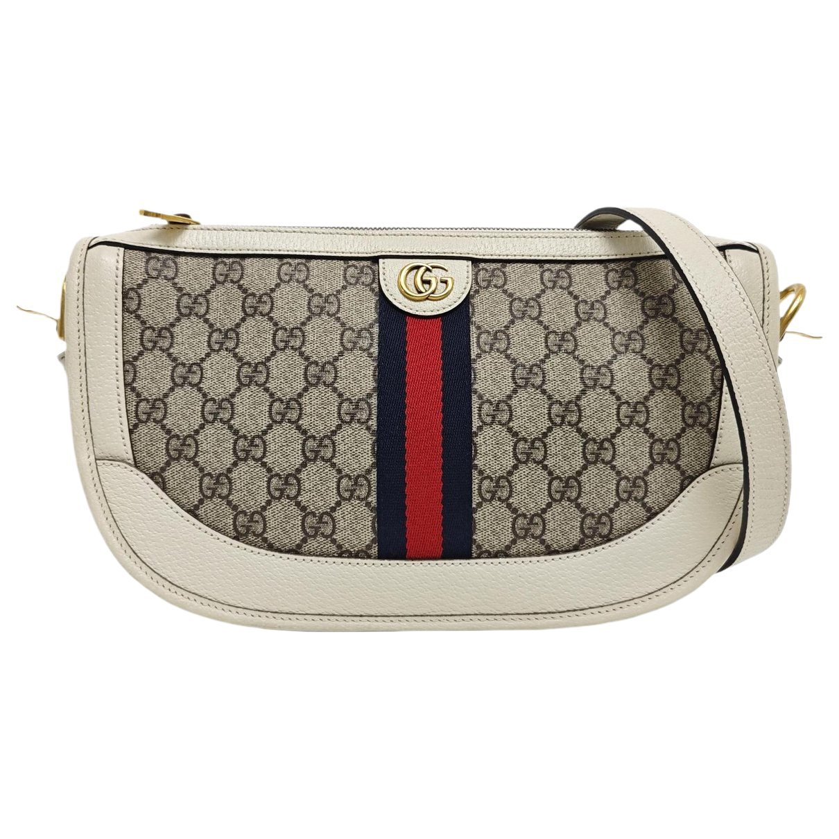 Ophidia leather crossbody bag