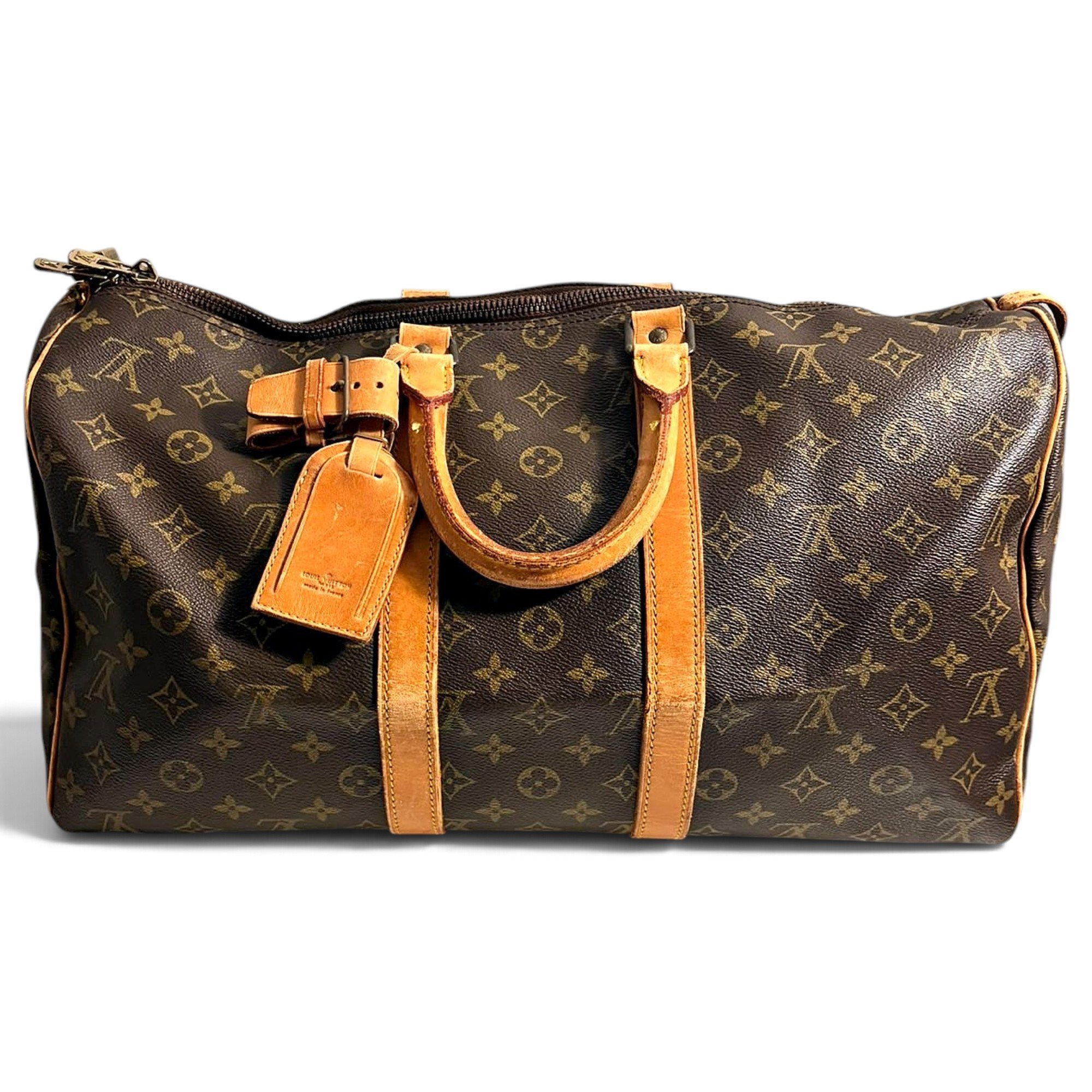 Keepall leather 48h bag