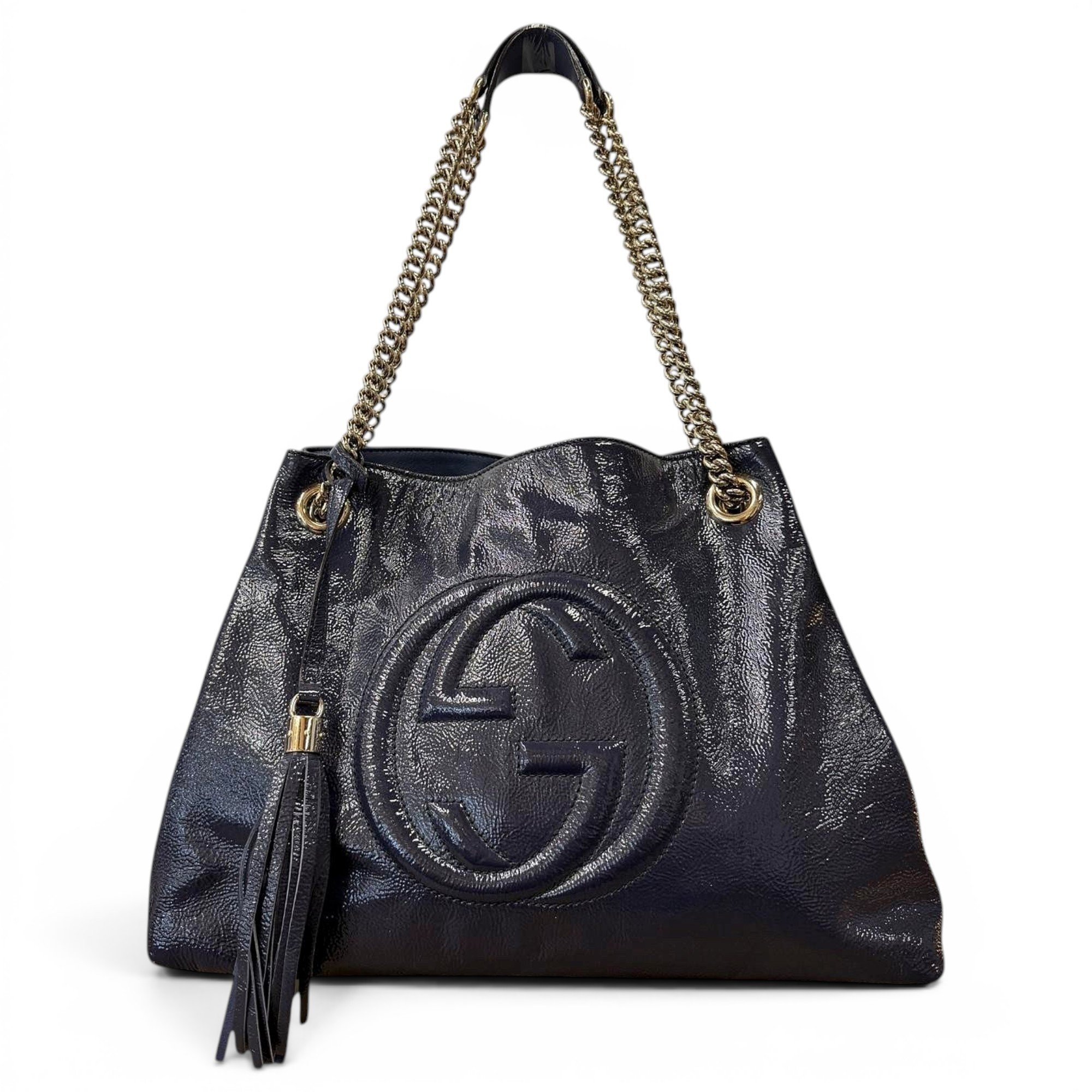 Soho leather tote