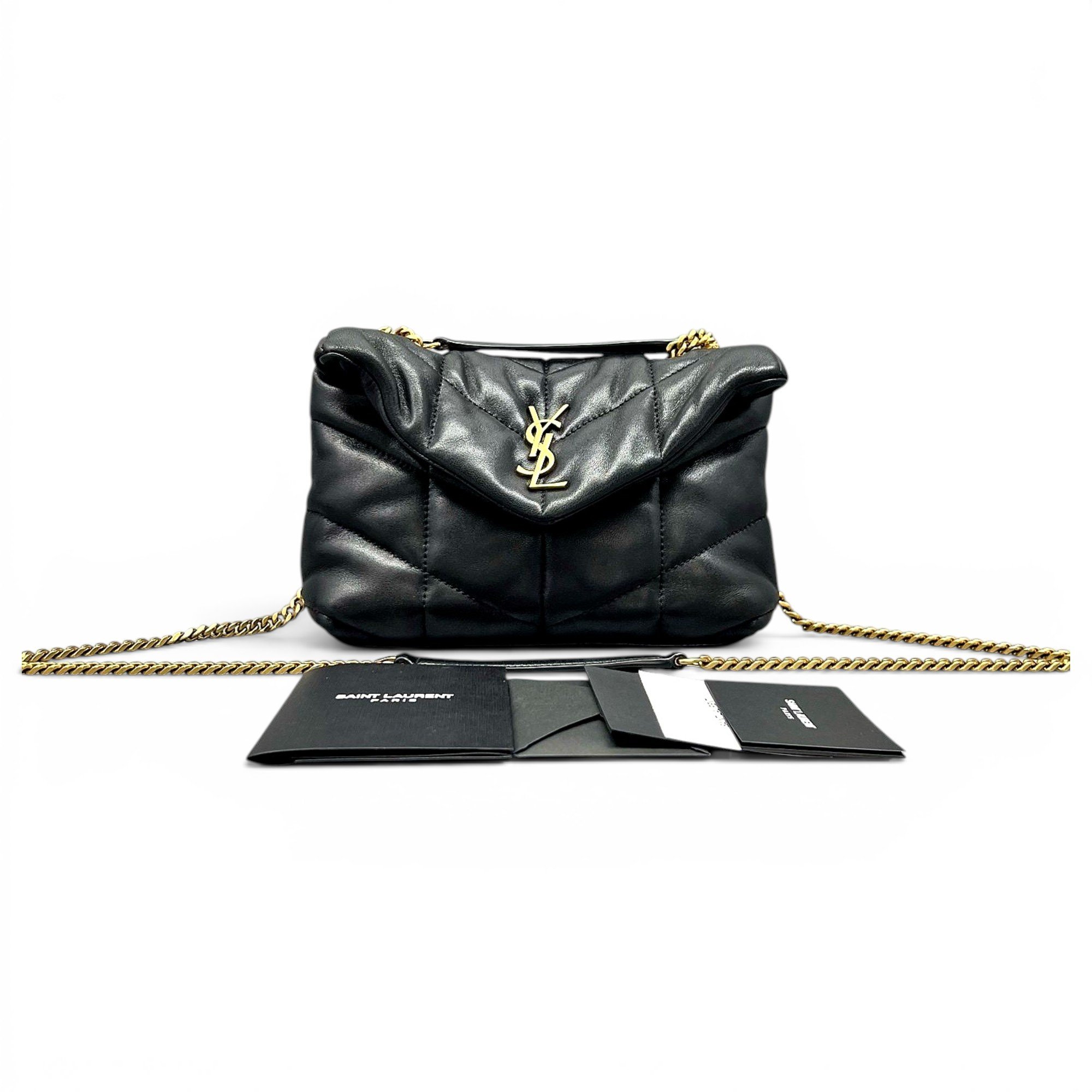 Loulou Puffer leather handbag