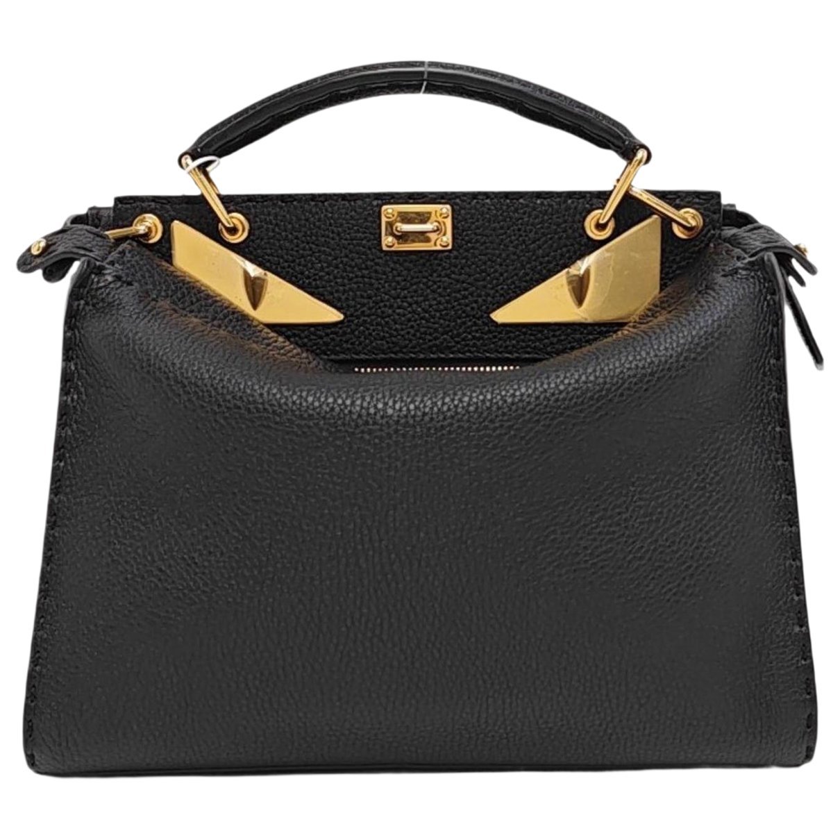 Peekaboo leather handbag