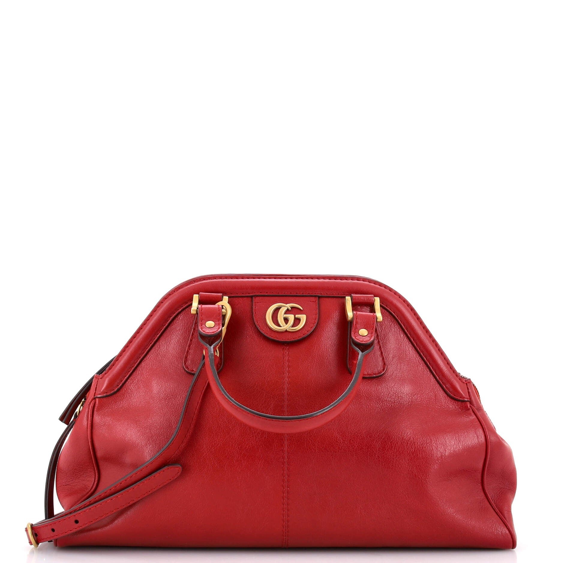 RE(BELLE) Top Handle Bag Leather Medium