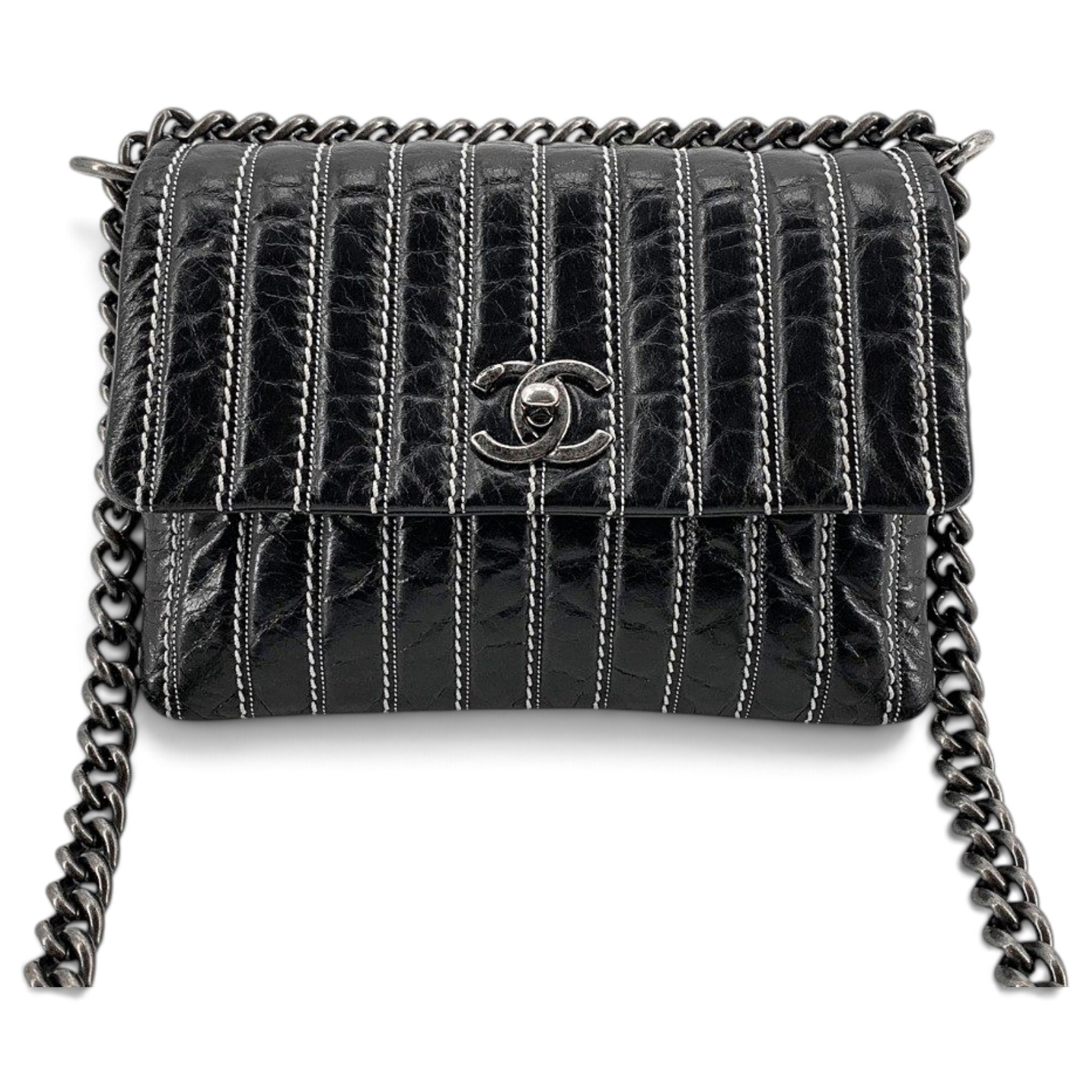 Leather crossbody bag