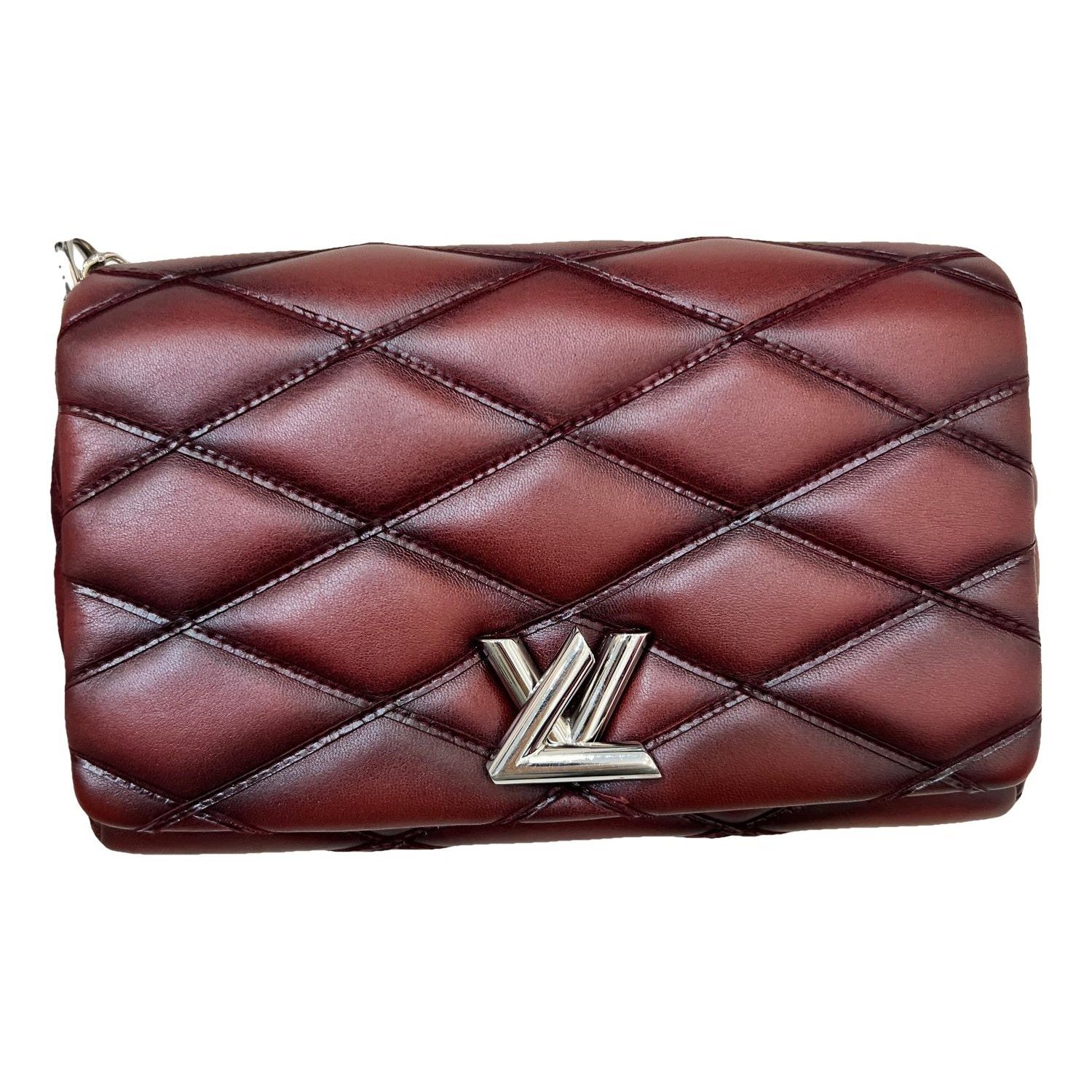 Twist leather handbag