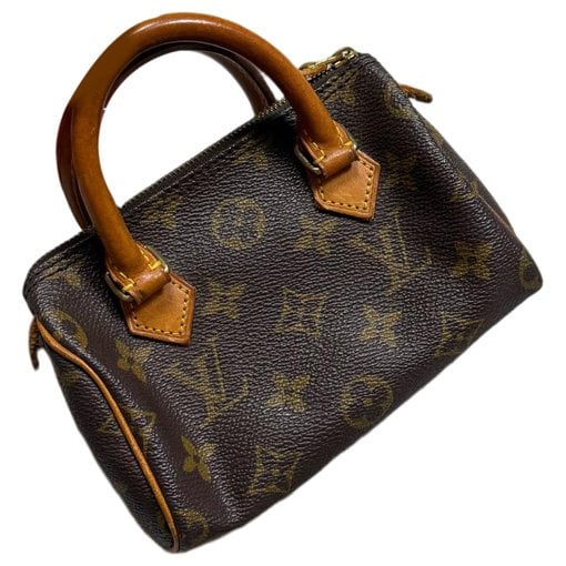 Nano Speedy / Mini HL leather mini bag
