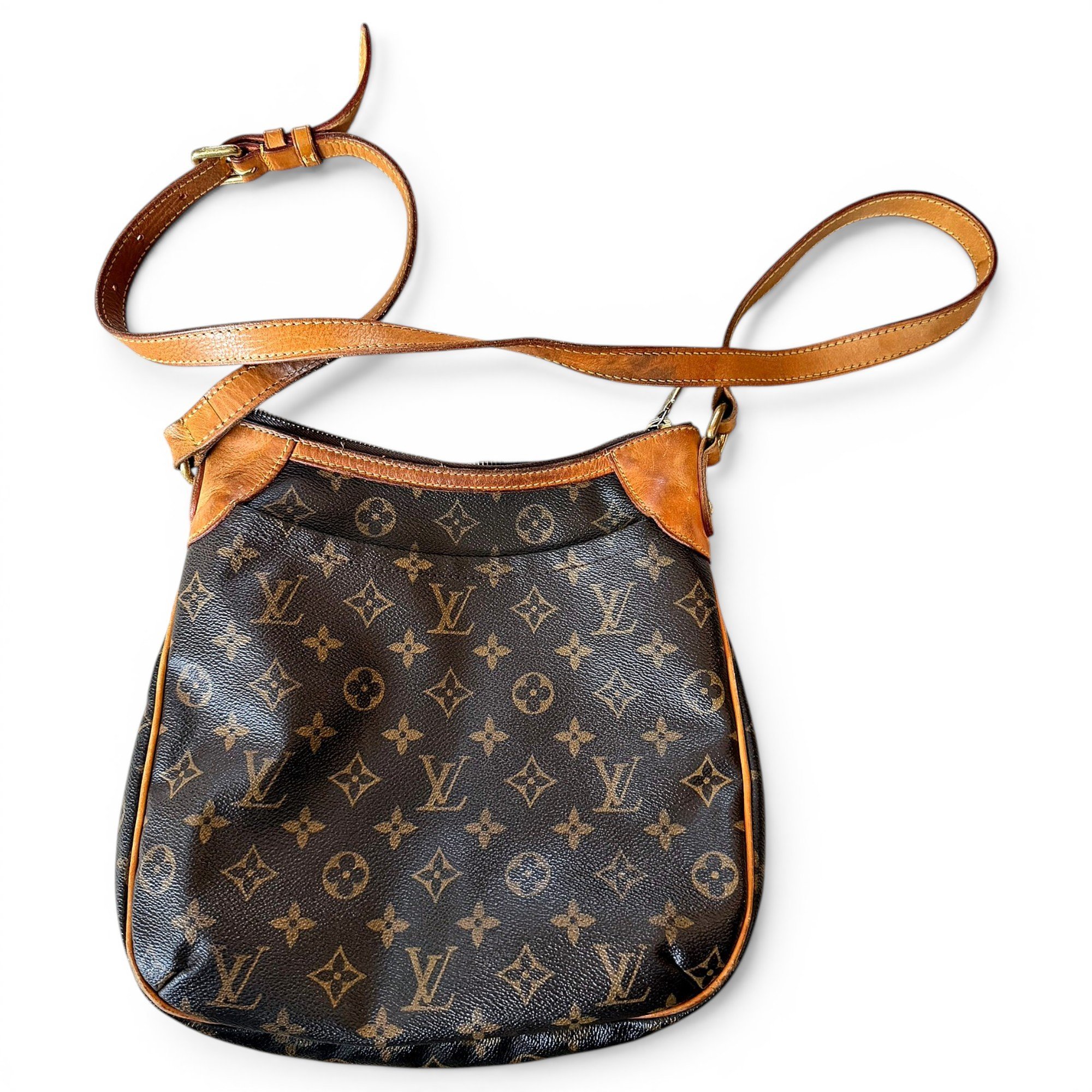 Odéon leather crossbody bag