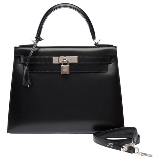 Kelly 28 leather handbag