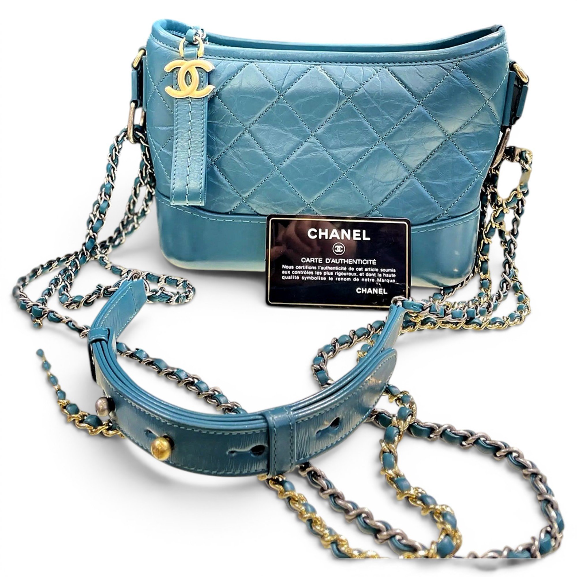 Gabrielle leather handbag