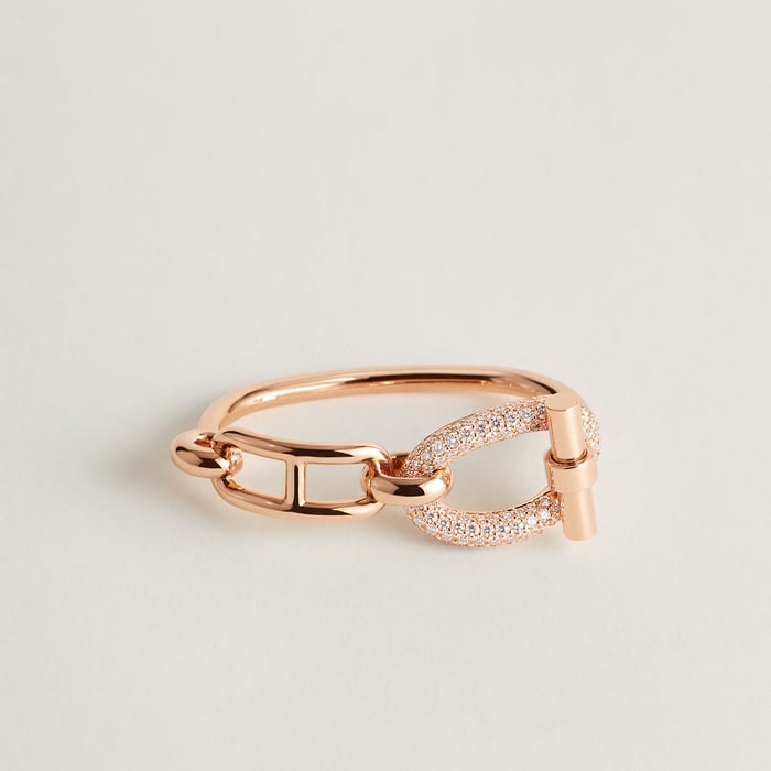 Sans Coloris Adage Double Ring, Medium Model