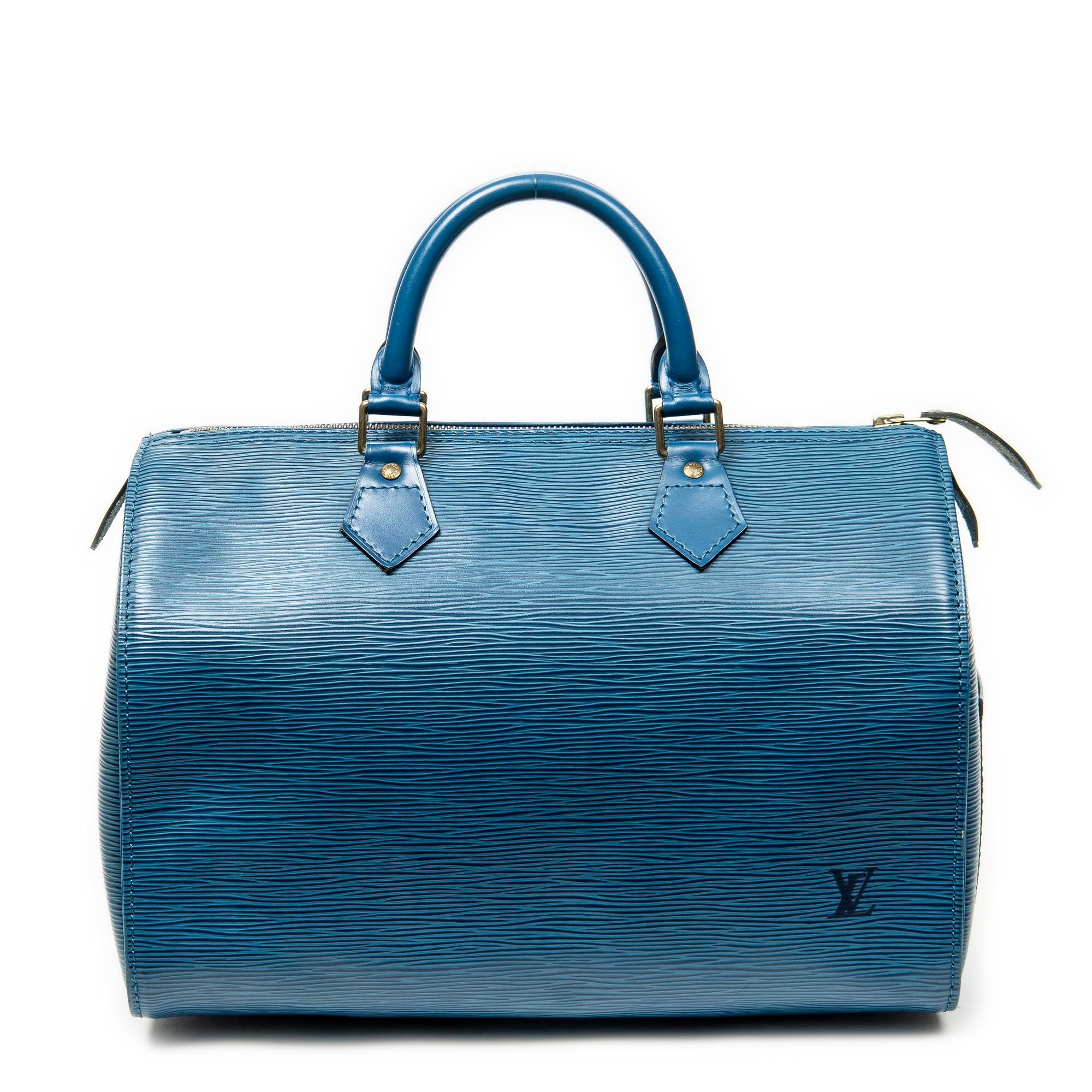 Speedy leather handbag