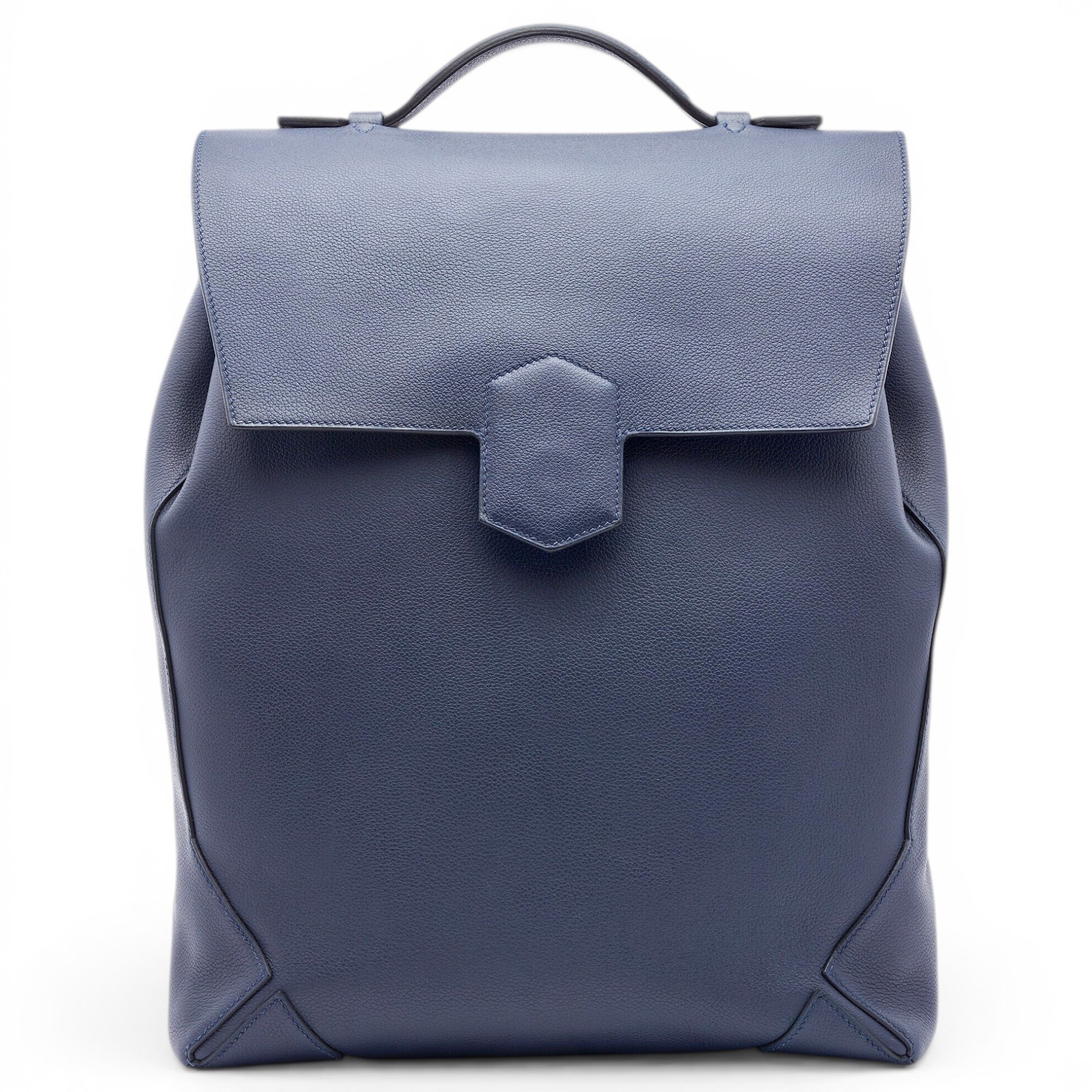 Hermes Flash Handbag Blue Nuit 2022