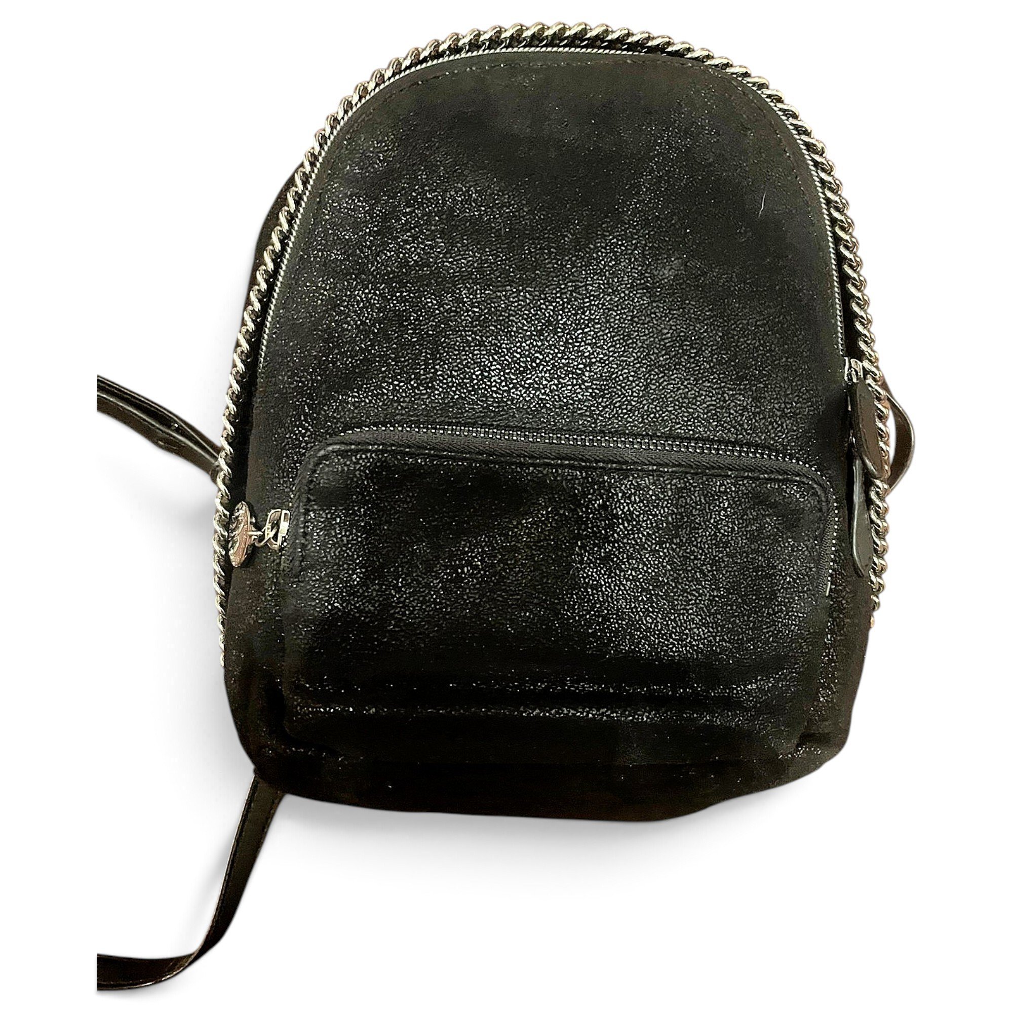 Falabella Go leather backpack