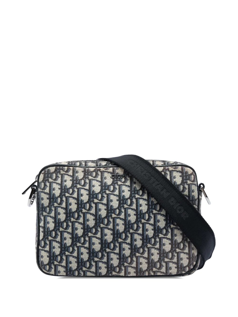 2023 Oblique Canvas Saddle Triple Pouch crossbody bag