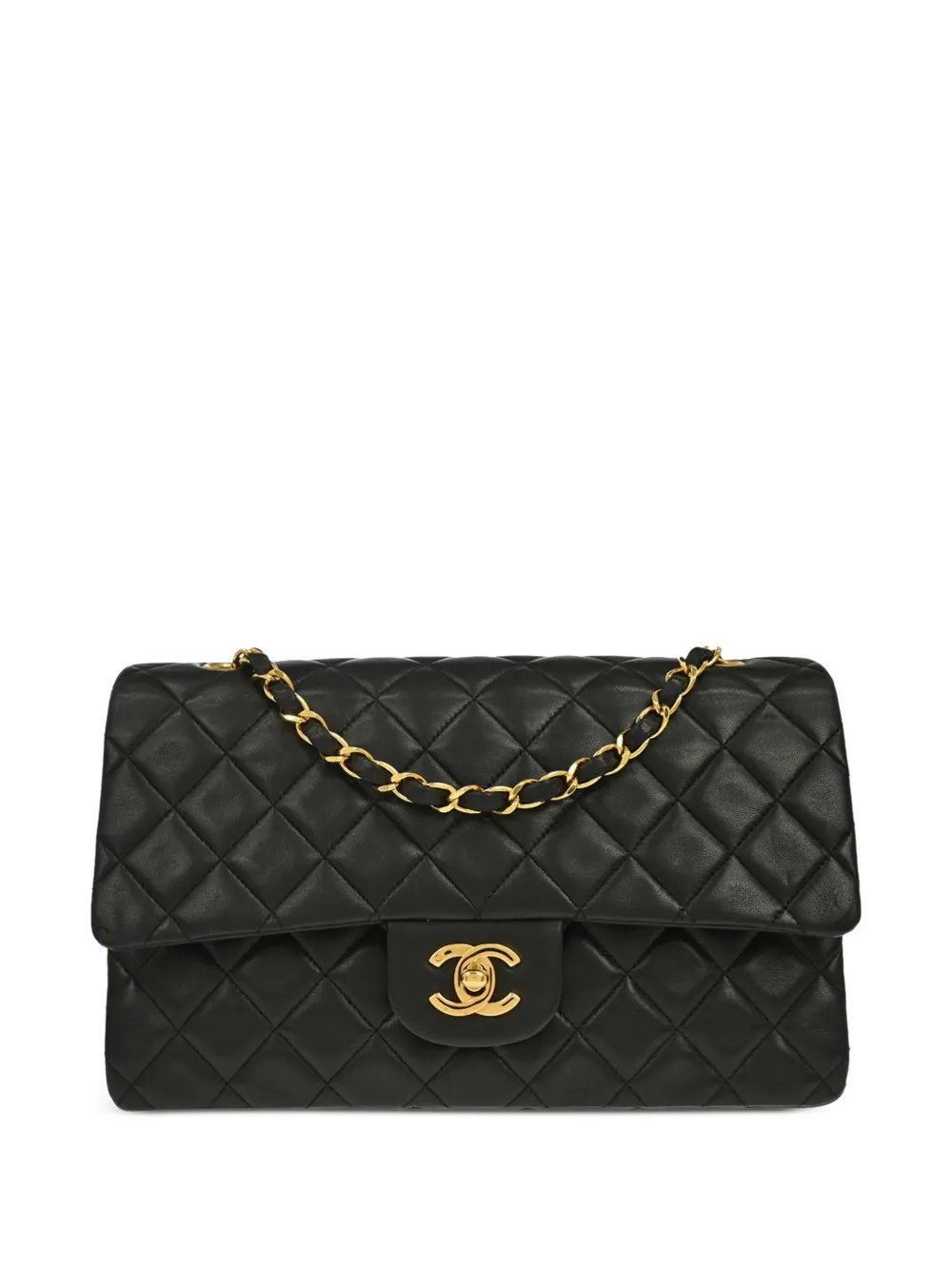 1990 medium Double Flap shoulder bag