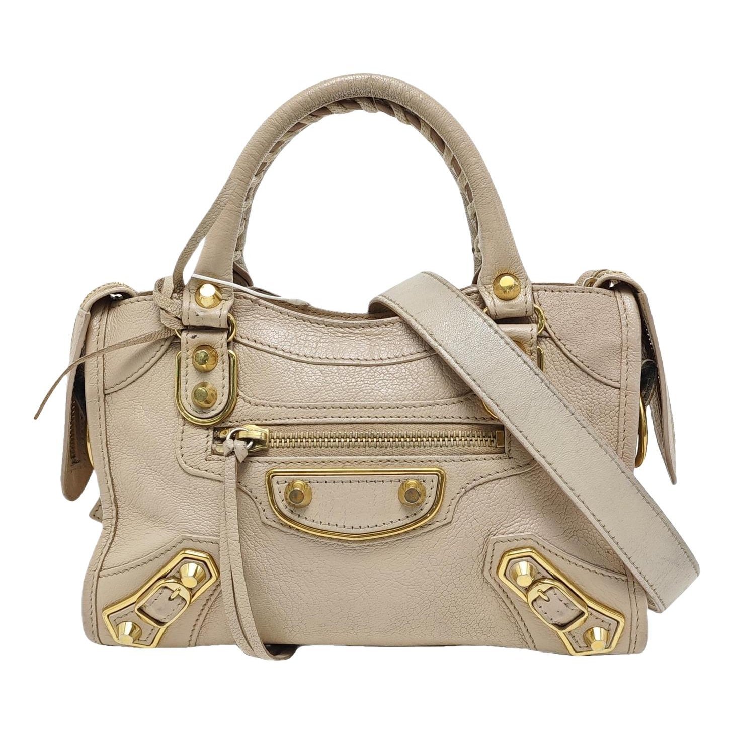 Leather handbag