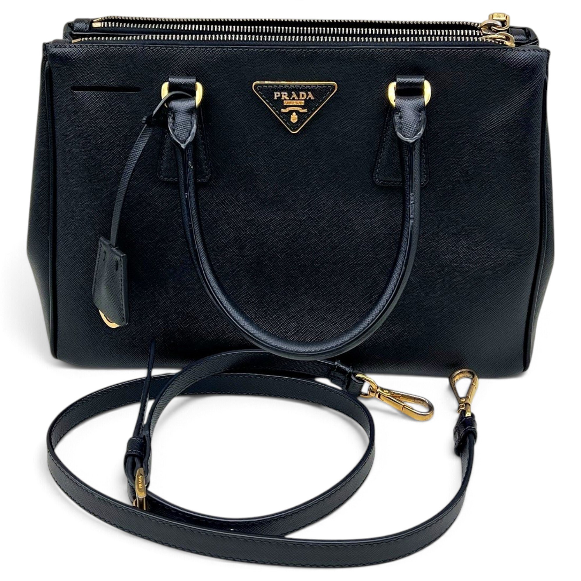 Galleria leather handbag