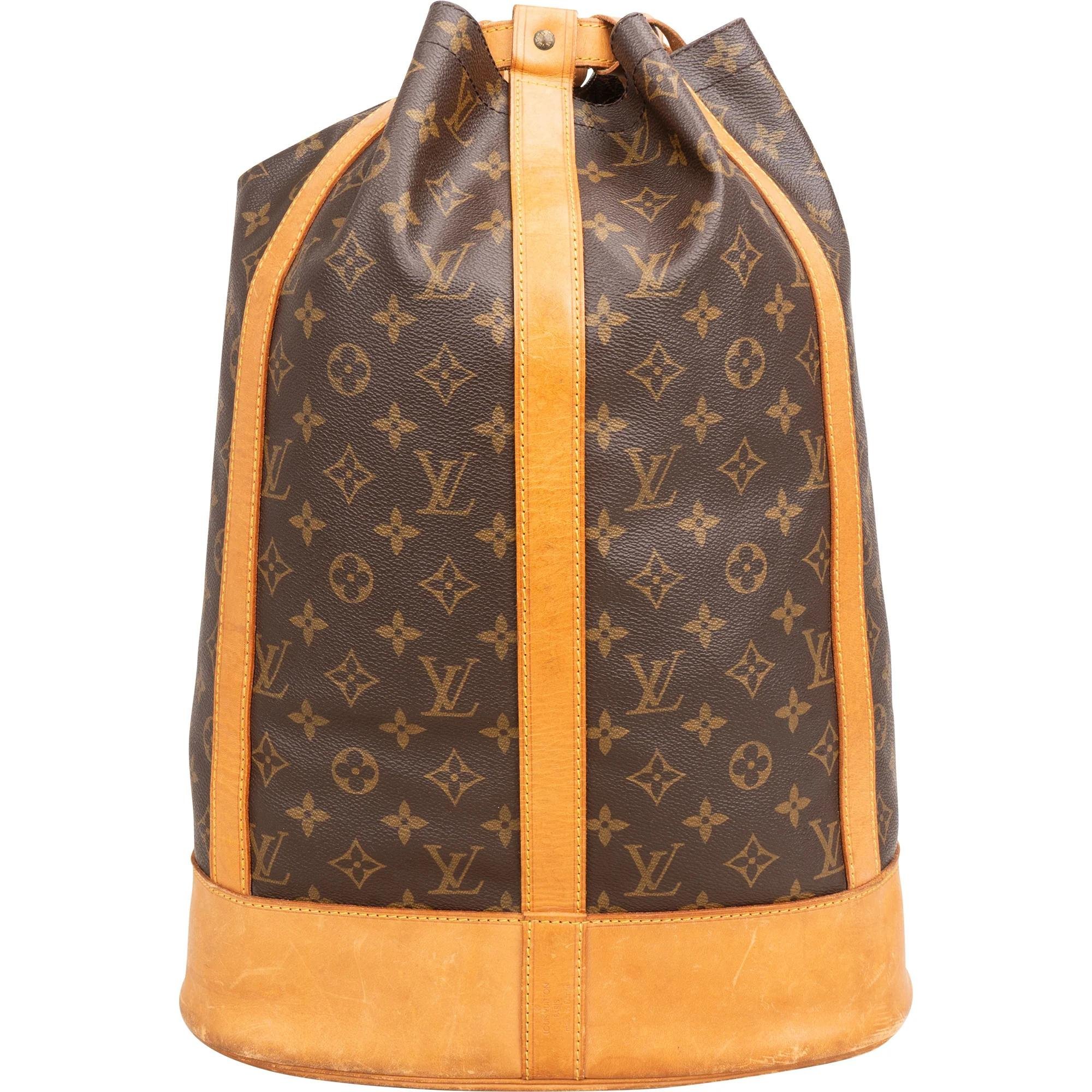 Randonnée leather backpack