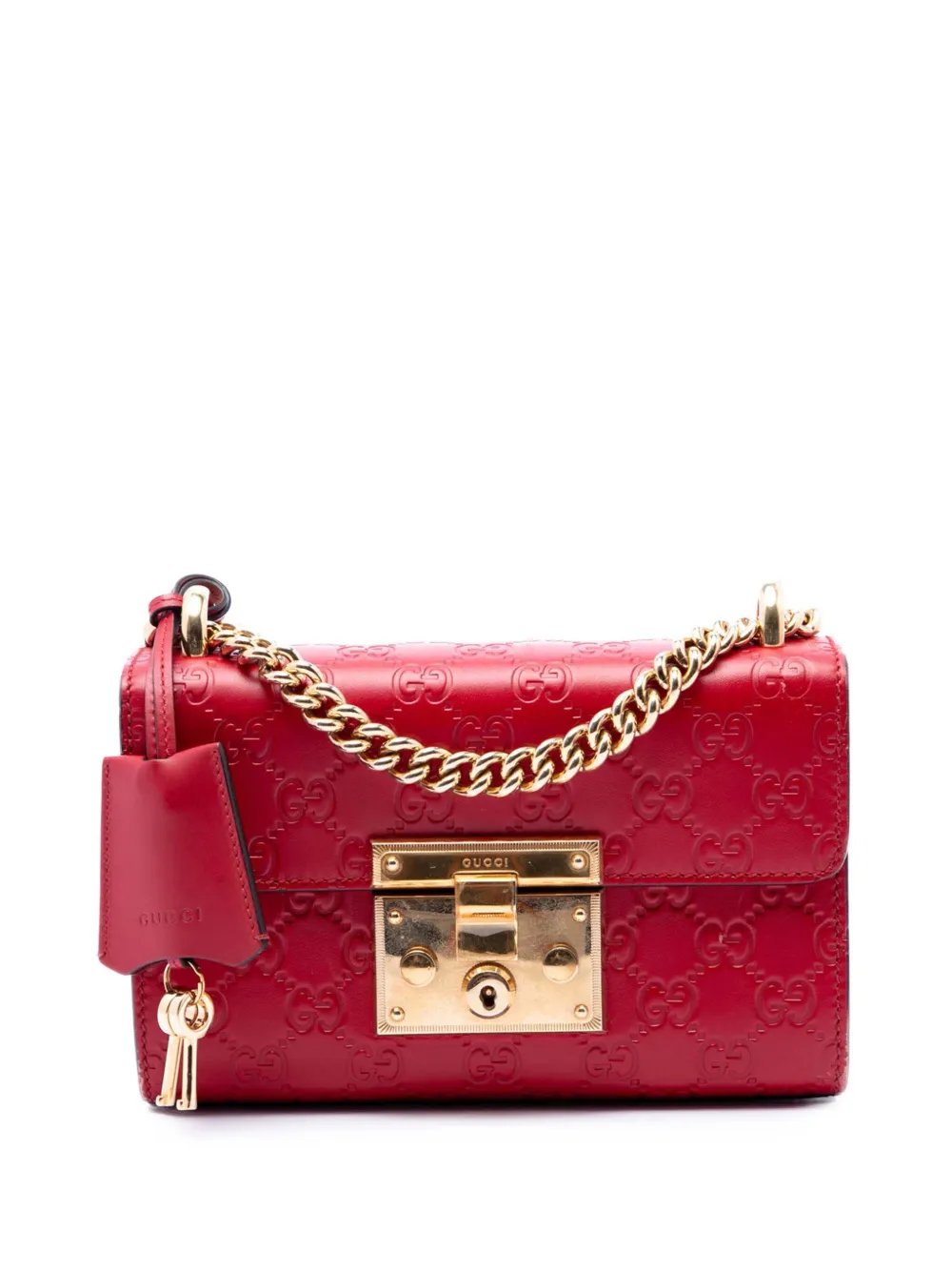 2016-2026 Small Guccissima Padlock crossbody bag