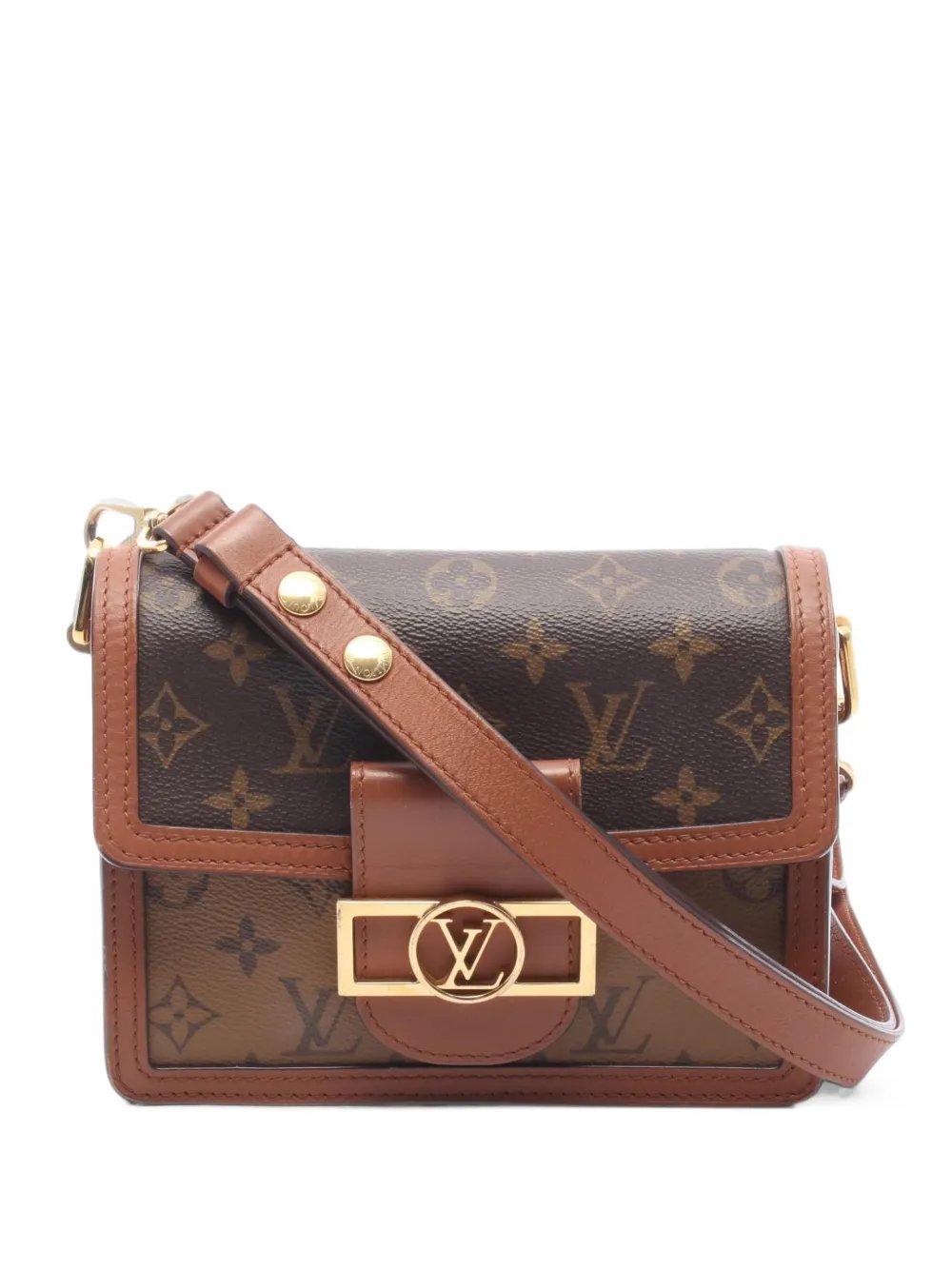 2020 mini Dauphine Monogram Reverse cross body bag