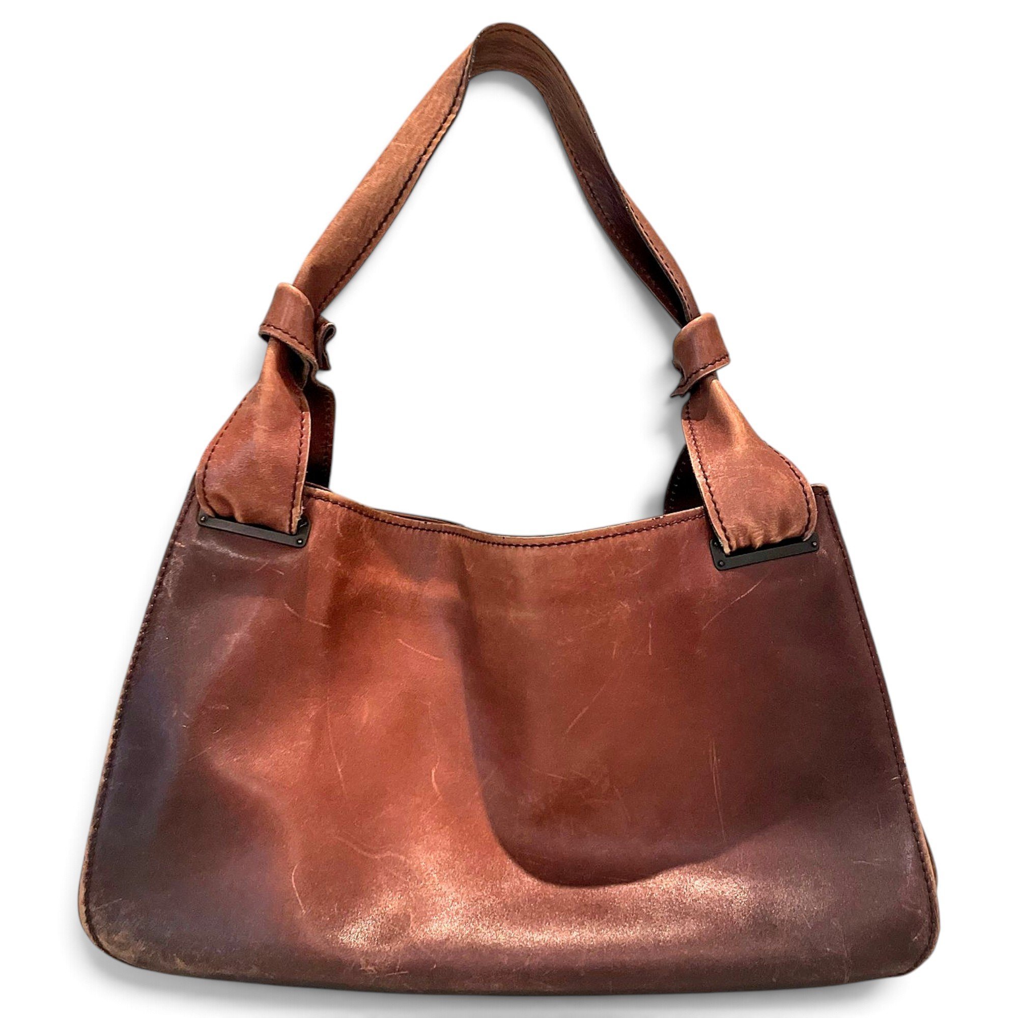 Leather handbag