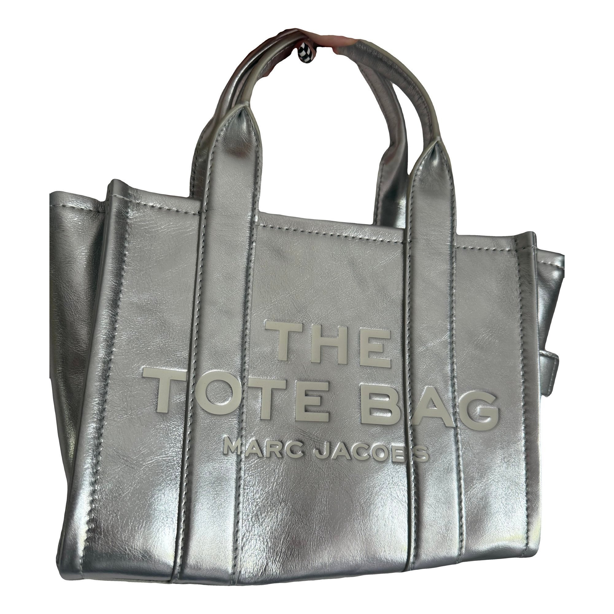 The Tag Tote leather tote