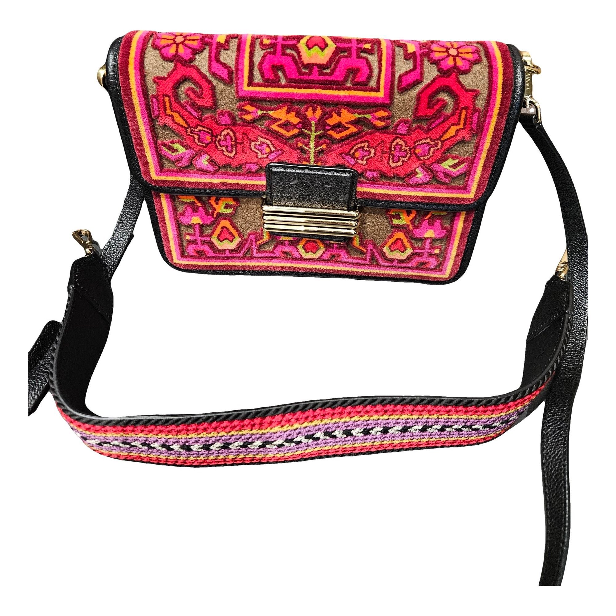 Leather crossbody bag