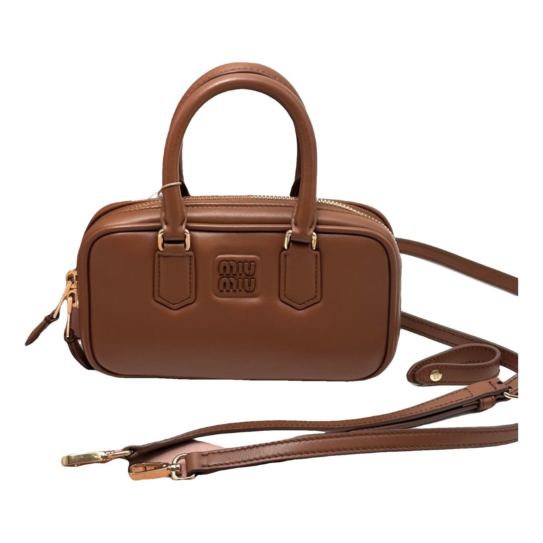 Arcadie leather handbag
